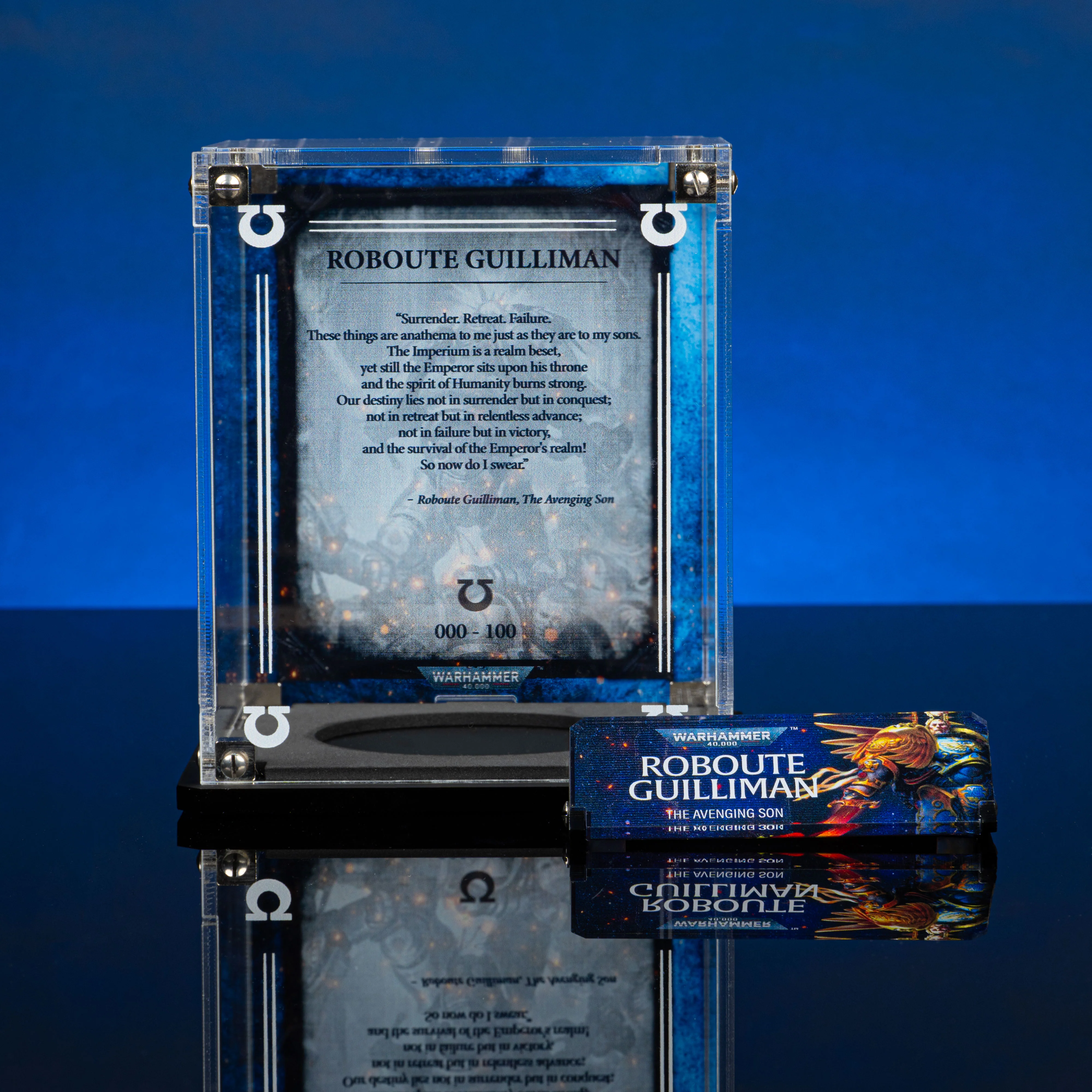 Limited Edition Display Case for Warhammer® 40,000 Roboute Guilliman - Image 4