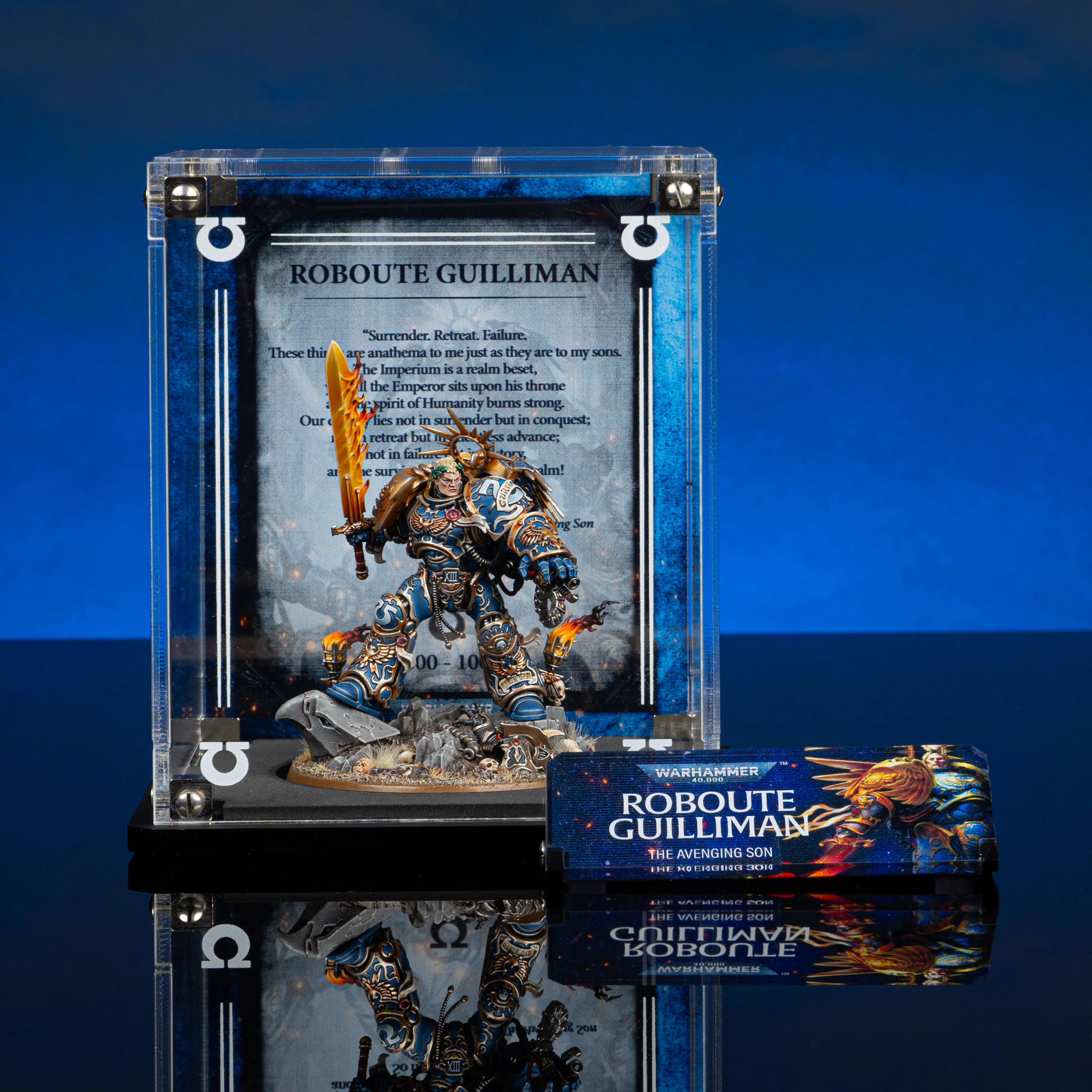 Limited Edition Display Case for Warhammer® 40,000 Roboute Guilliman - Image 5