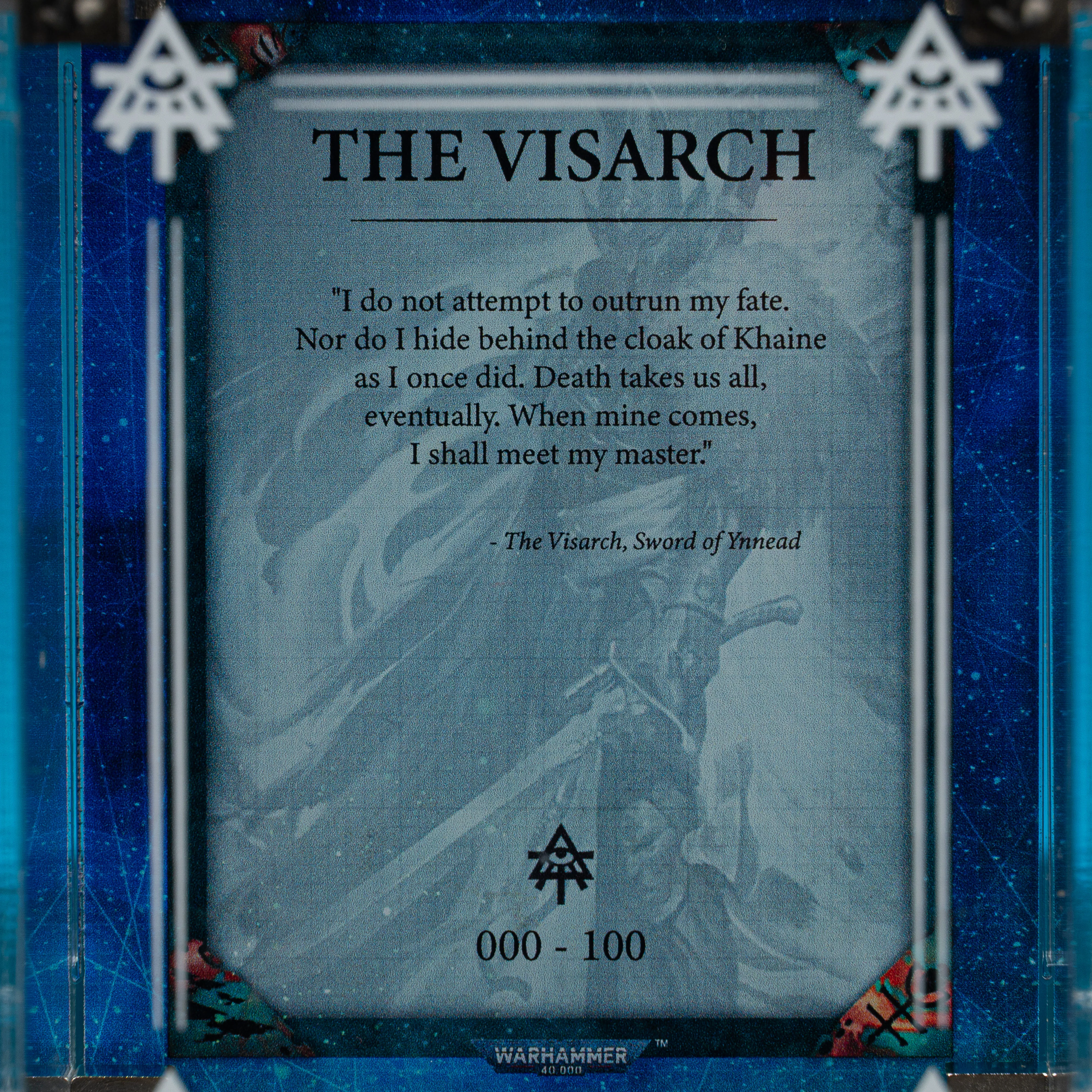Limited Edition Display Case for Warhammer® 40,000 The Visarch - Image 5