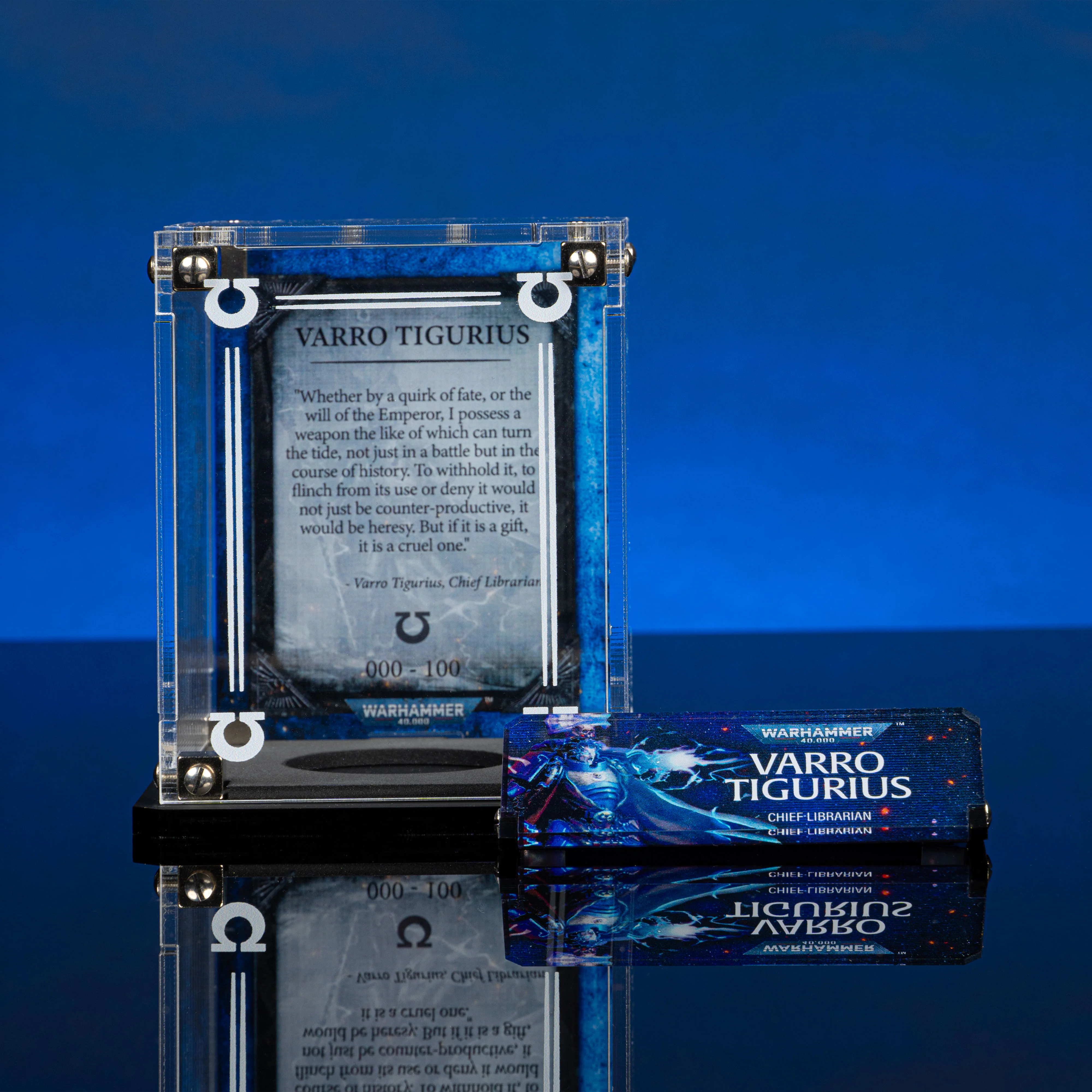 Limited Edition Display Case for Warhammer® 40,000 Varro Tigurius - Image 3