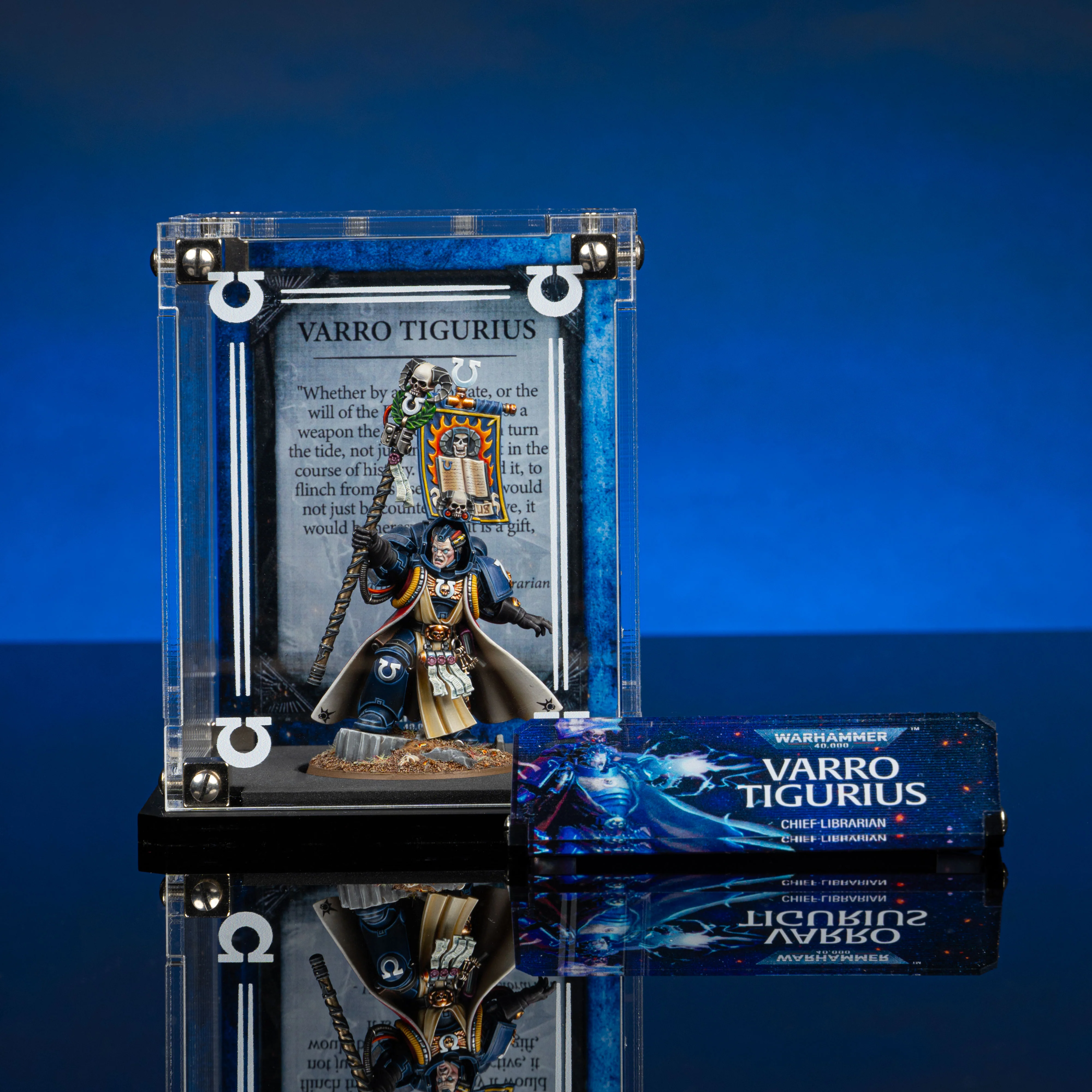 Limited Edition Display Case for Warhammer® 40,000 Varro Tigurius - Image 4