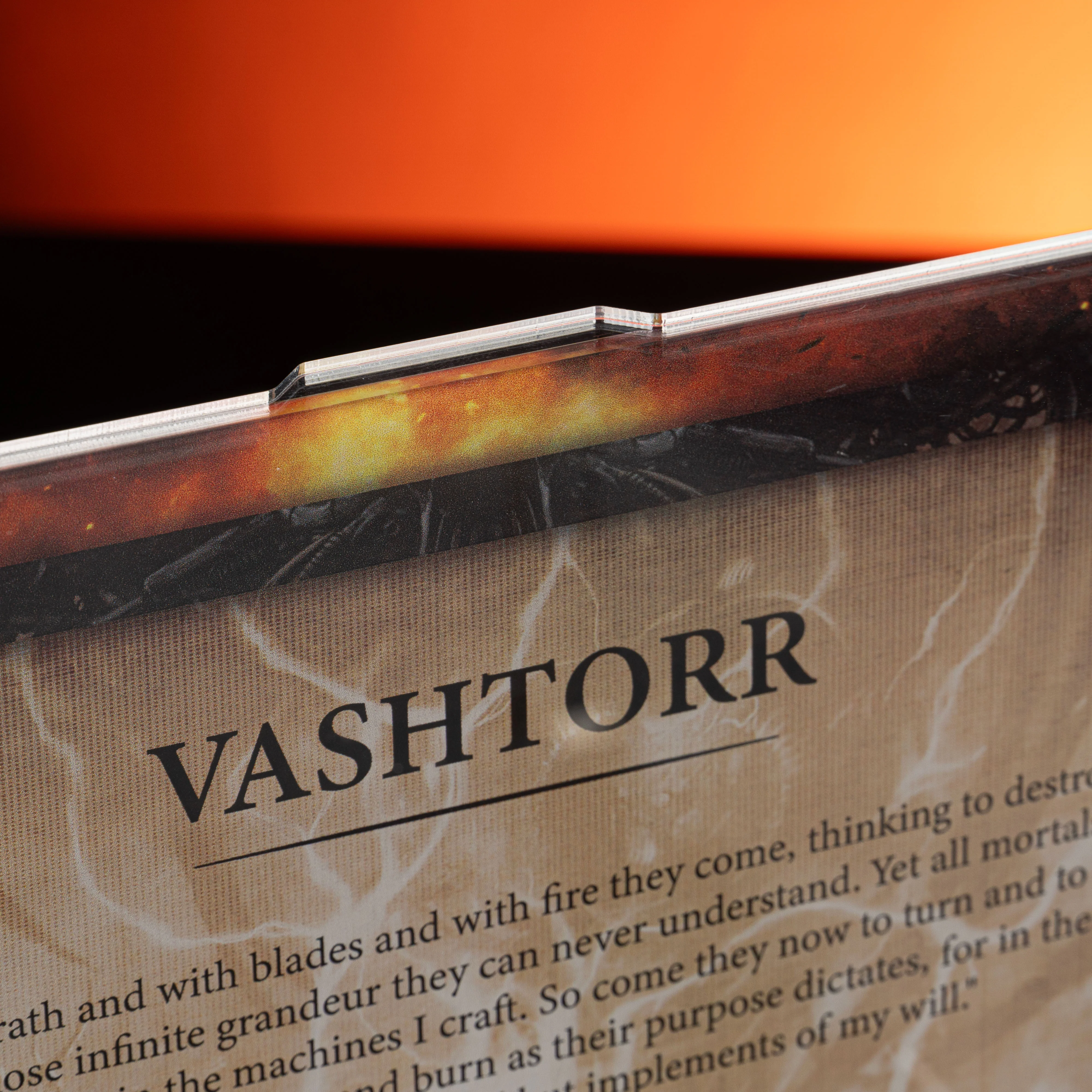 Limited Edition Display Case for Warhammer® 40,000 Vashtorr the Arkifane - Image 6