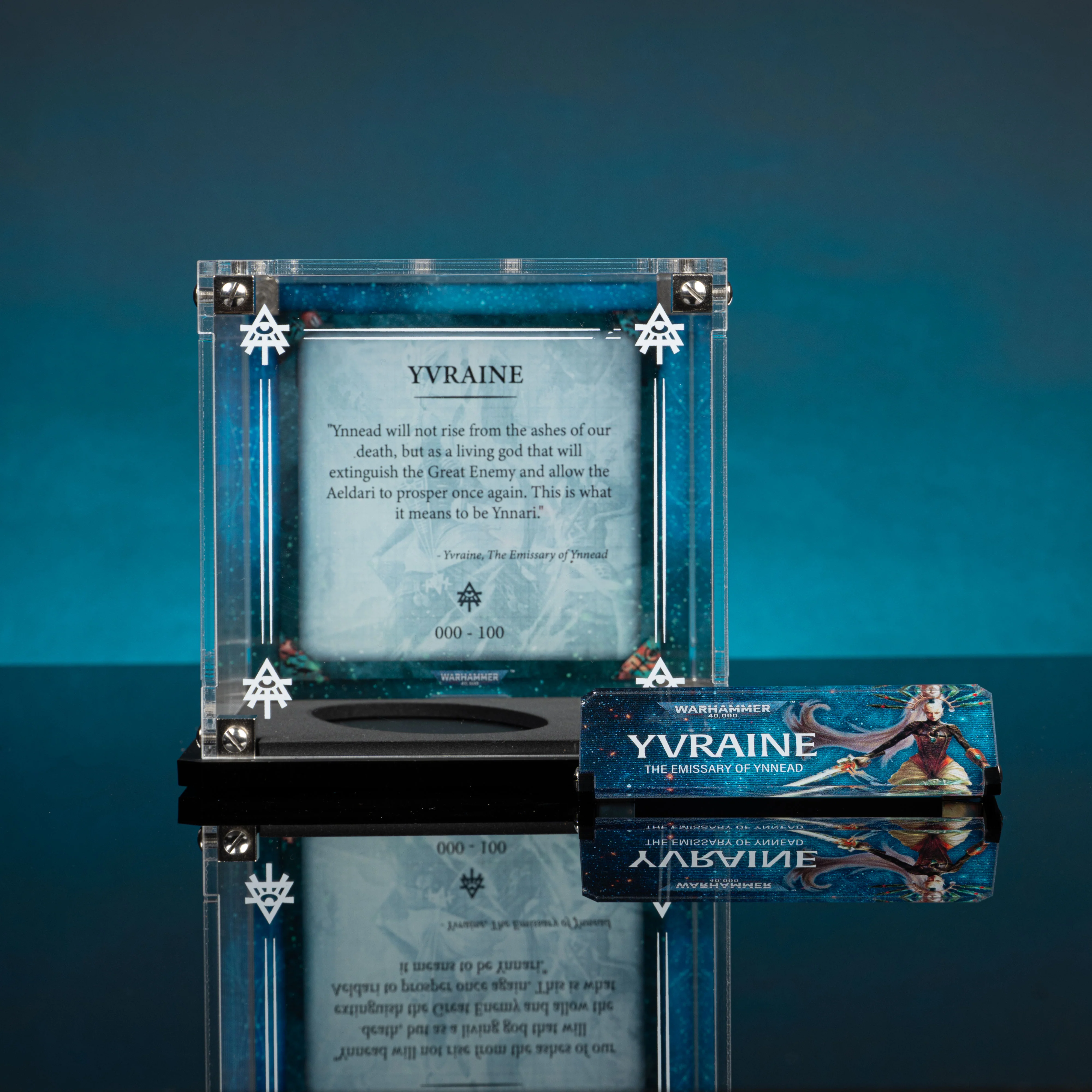 Limited Edition Display Case for Warhammer® 40,000 Yvraine - Image 4