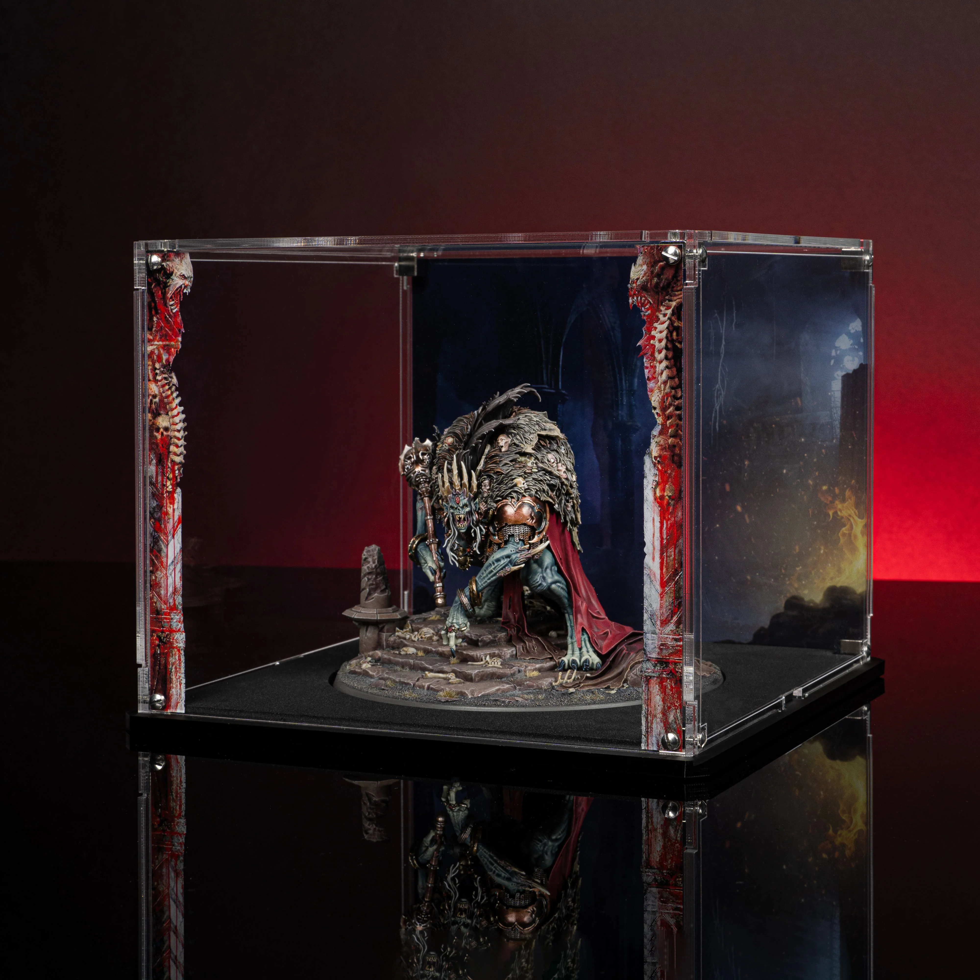 Limited Edition Display Case for Warhammer® Age of Sigmar Ushoran, Mortarch of Delusion - Image 5