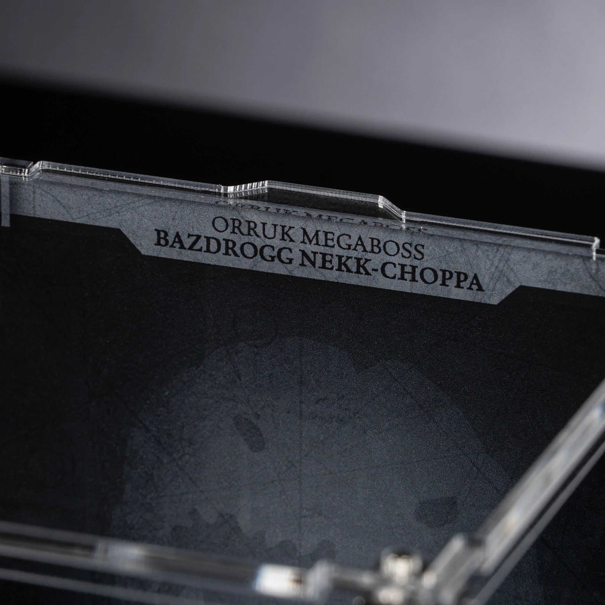Display Case for Warhammer®+ Bazdrogg Nekk-choppa - Image 4