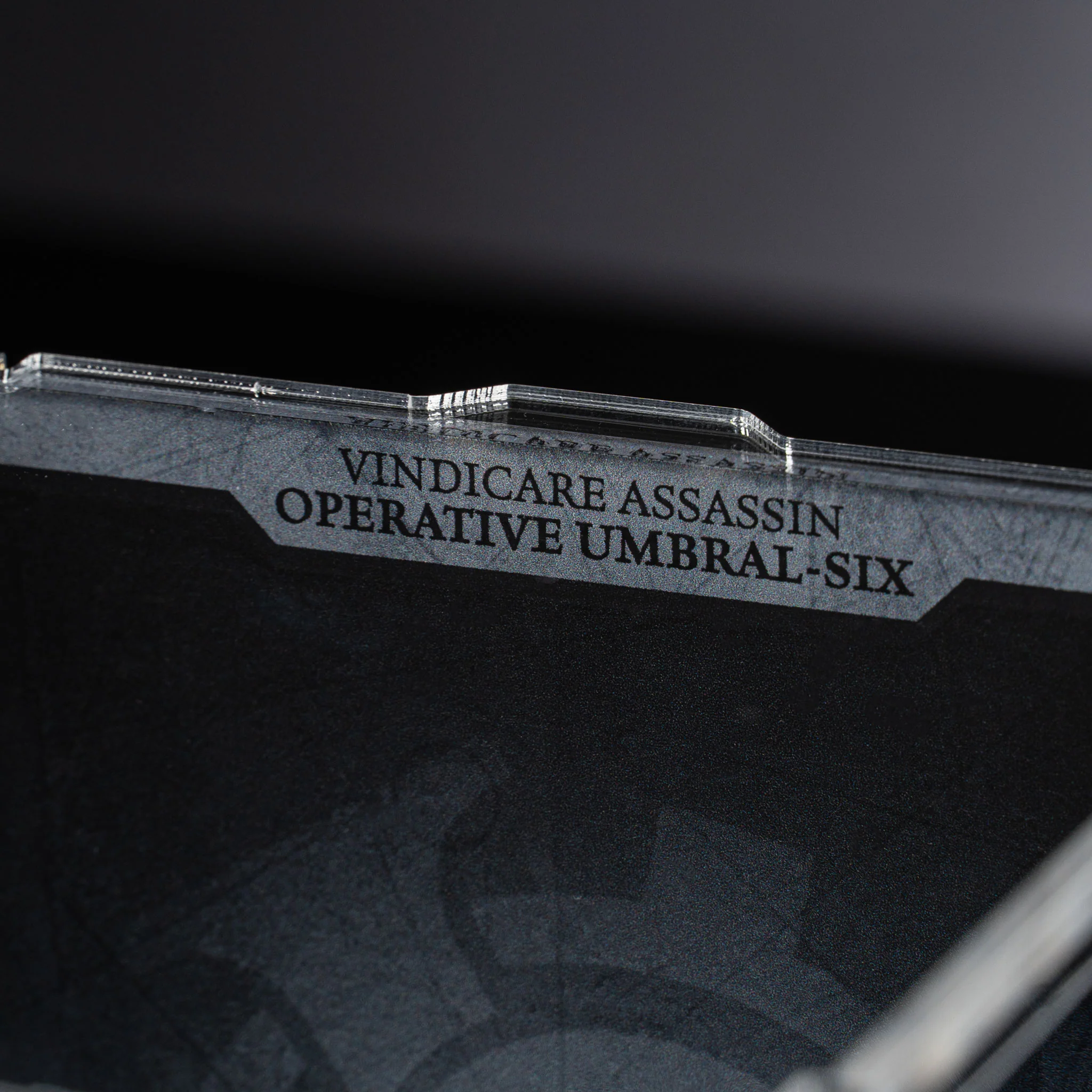 Display Case for Warhammer®+ Vindicare Assassin - Operative Umbral-six - Image 5