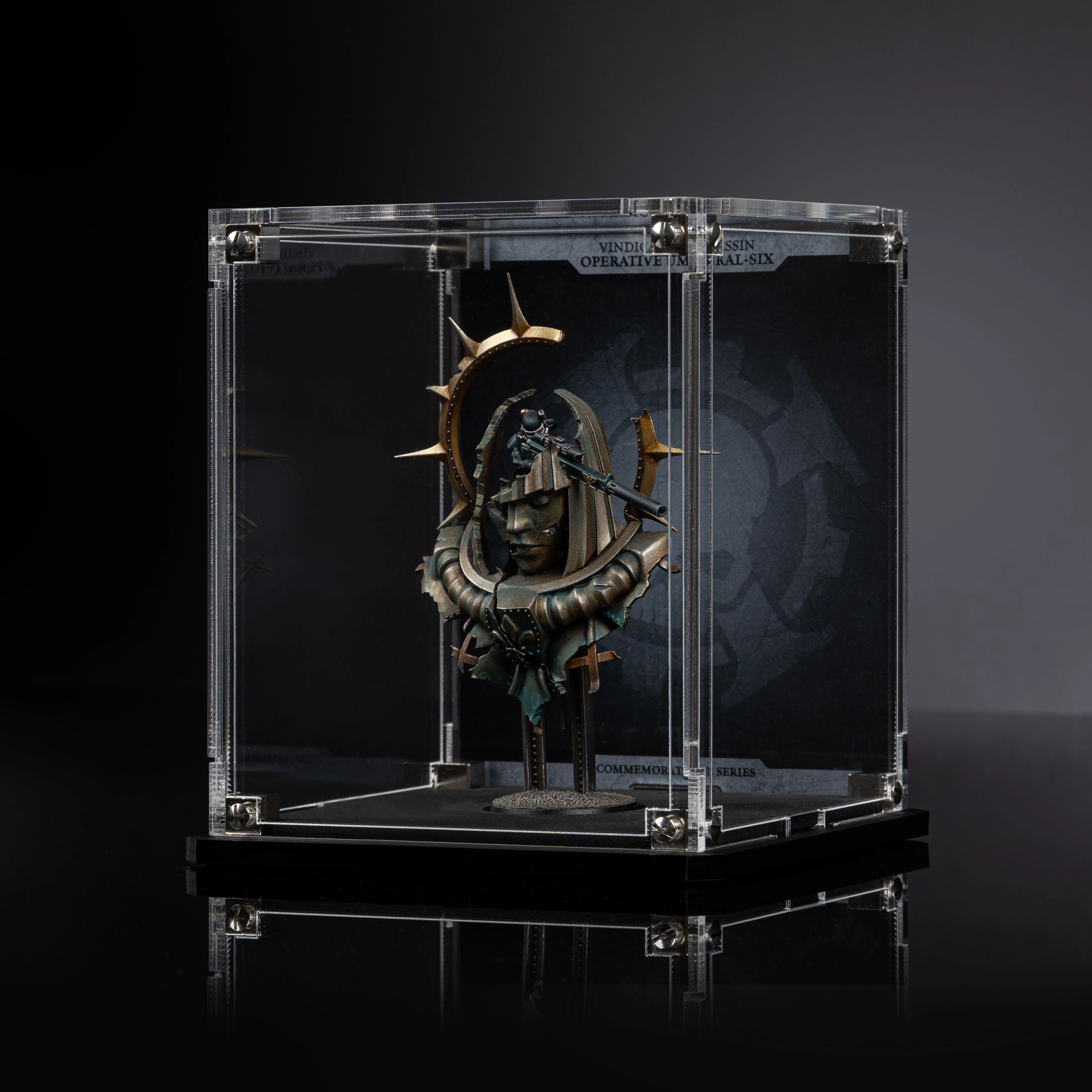 Display Case for Warhammer®+ Vindicare Assassin - Operative Umbral-six - Image 6