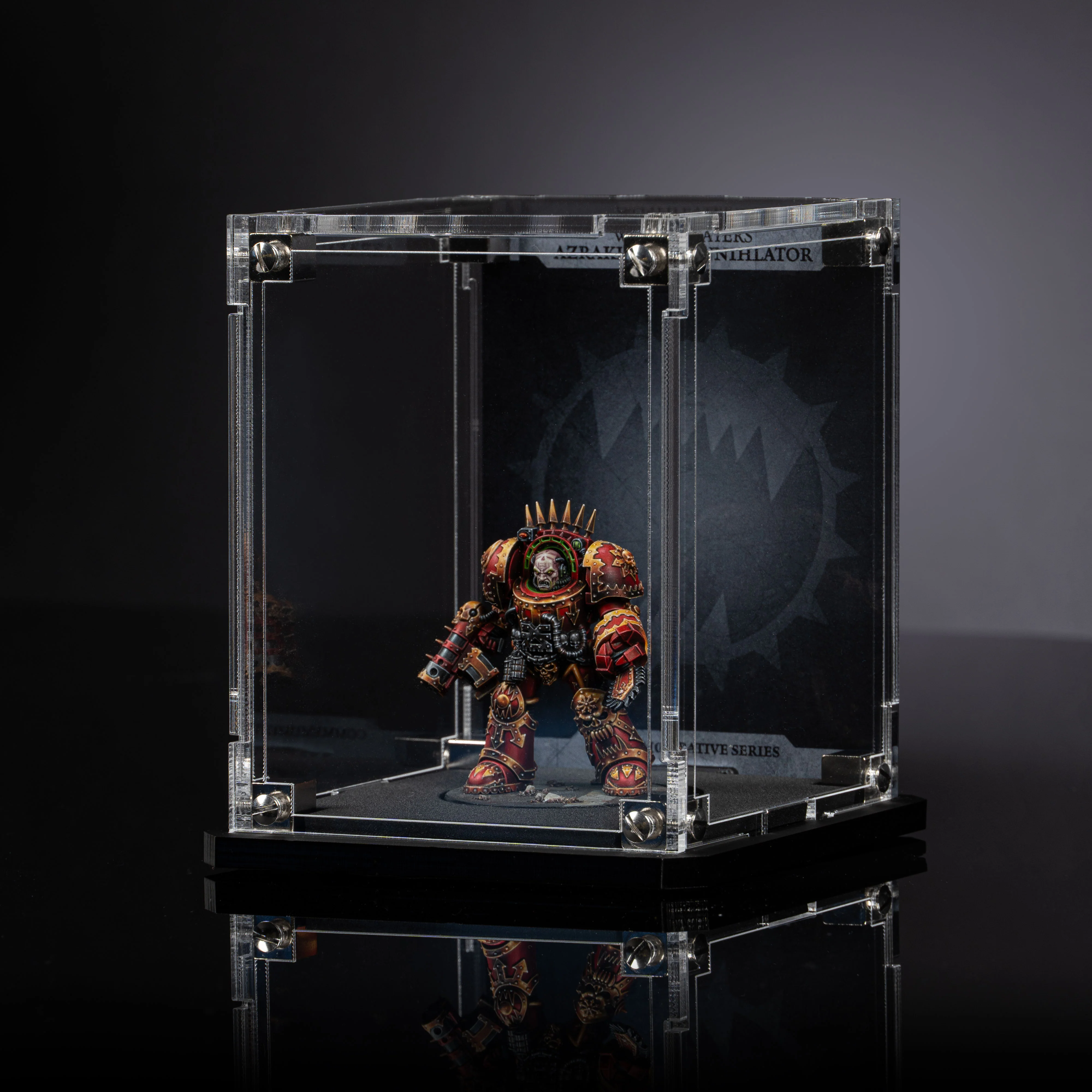 Display Case for Warhammer®+ World Eaters Terminator - Azrakh the Annihilator - Image 7