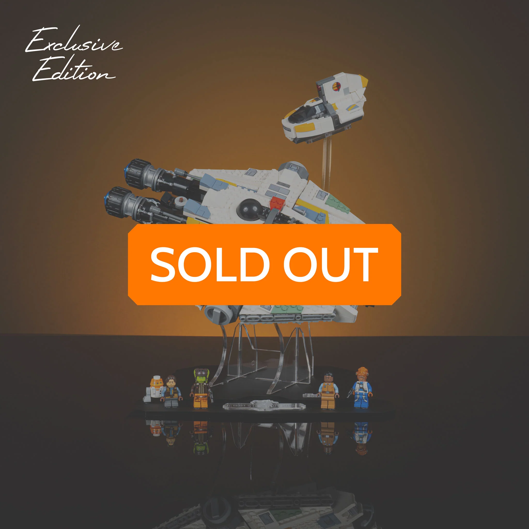 Limited Edition Display Stand for LEGO® Star Wars™ Ghost & Phantom II (75357)