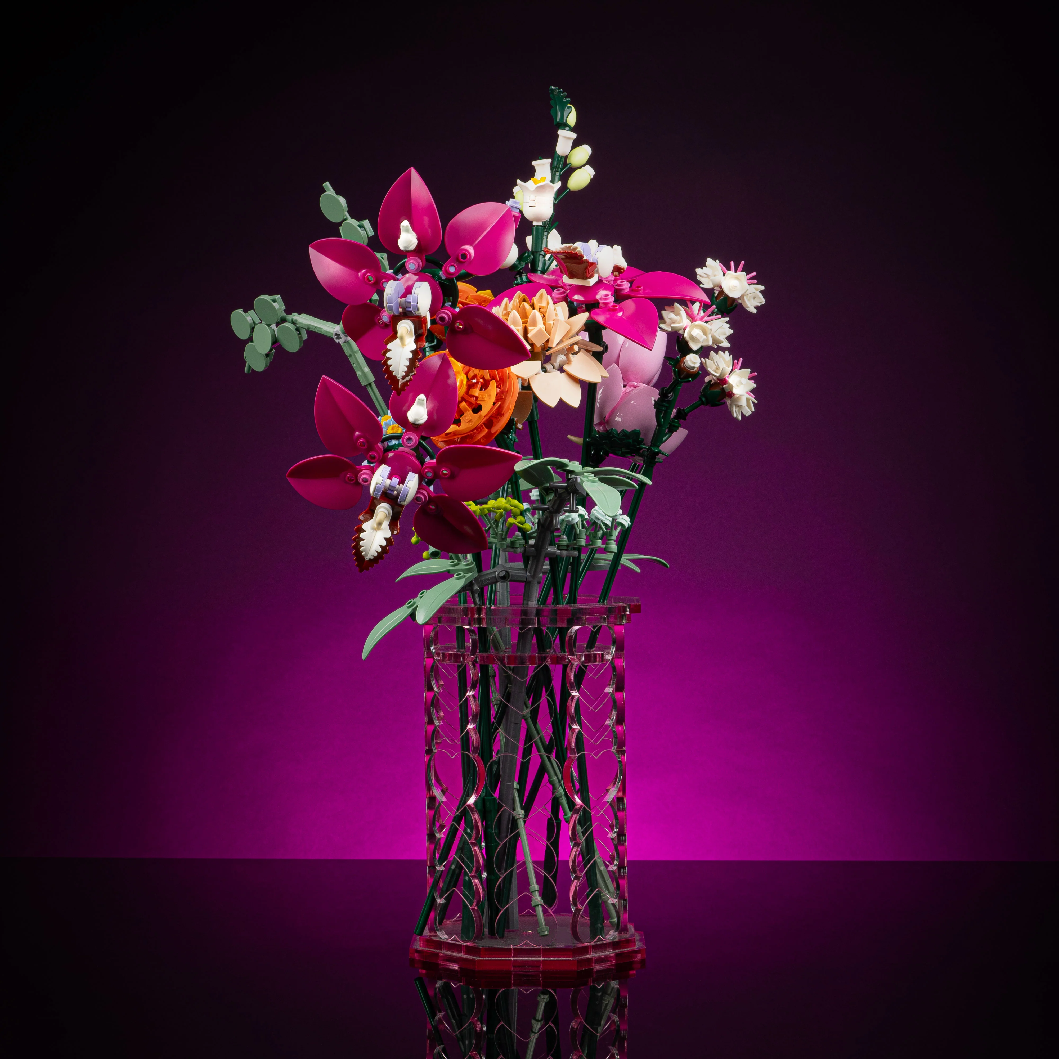 Limited Edition Large Valentine’s Day Vase for LEGO® Botanical Flowers - Image 12