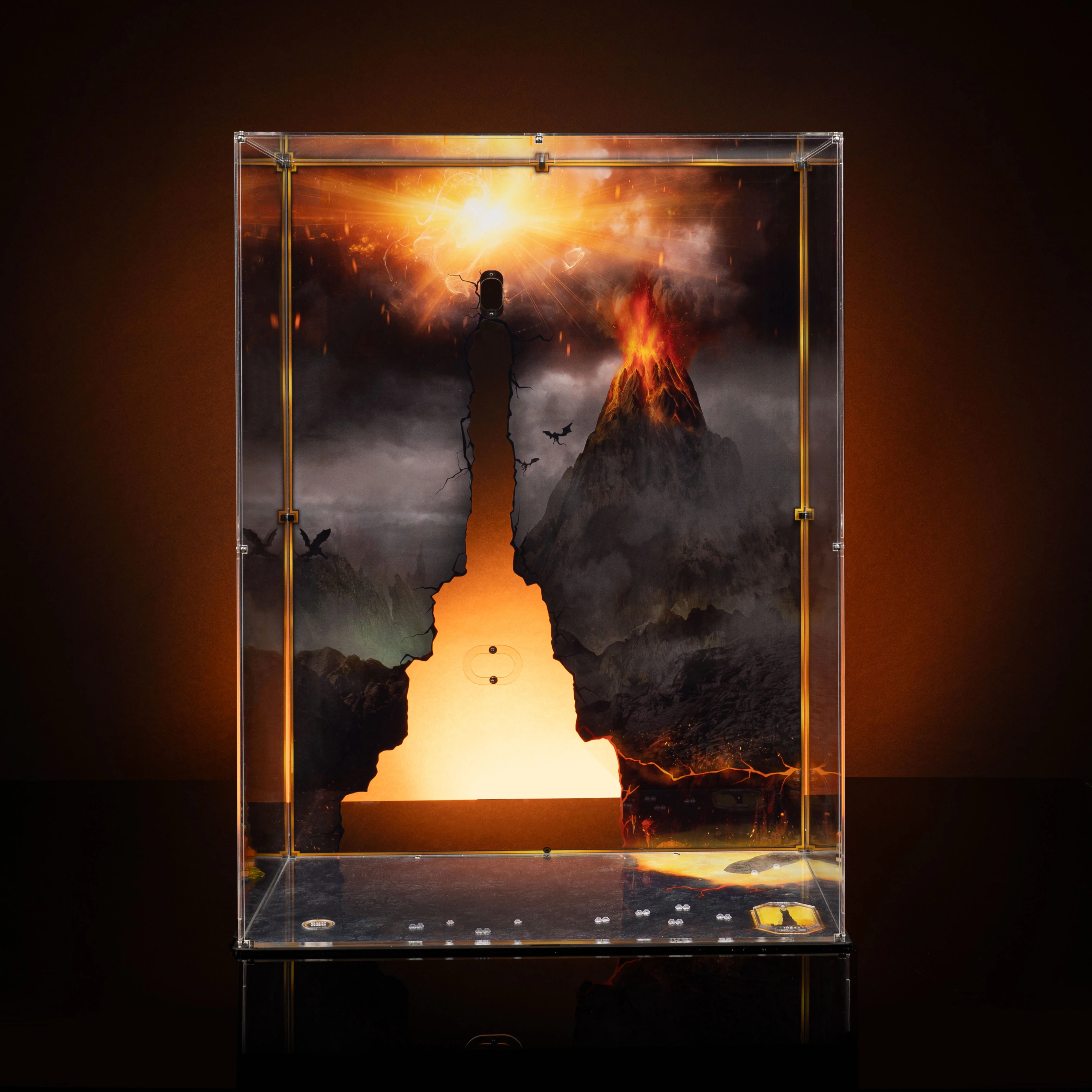 Limited Edition Display Case for LEGO® The Lord of the Rings: Barad-dûr™ (10333) - Image 3