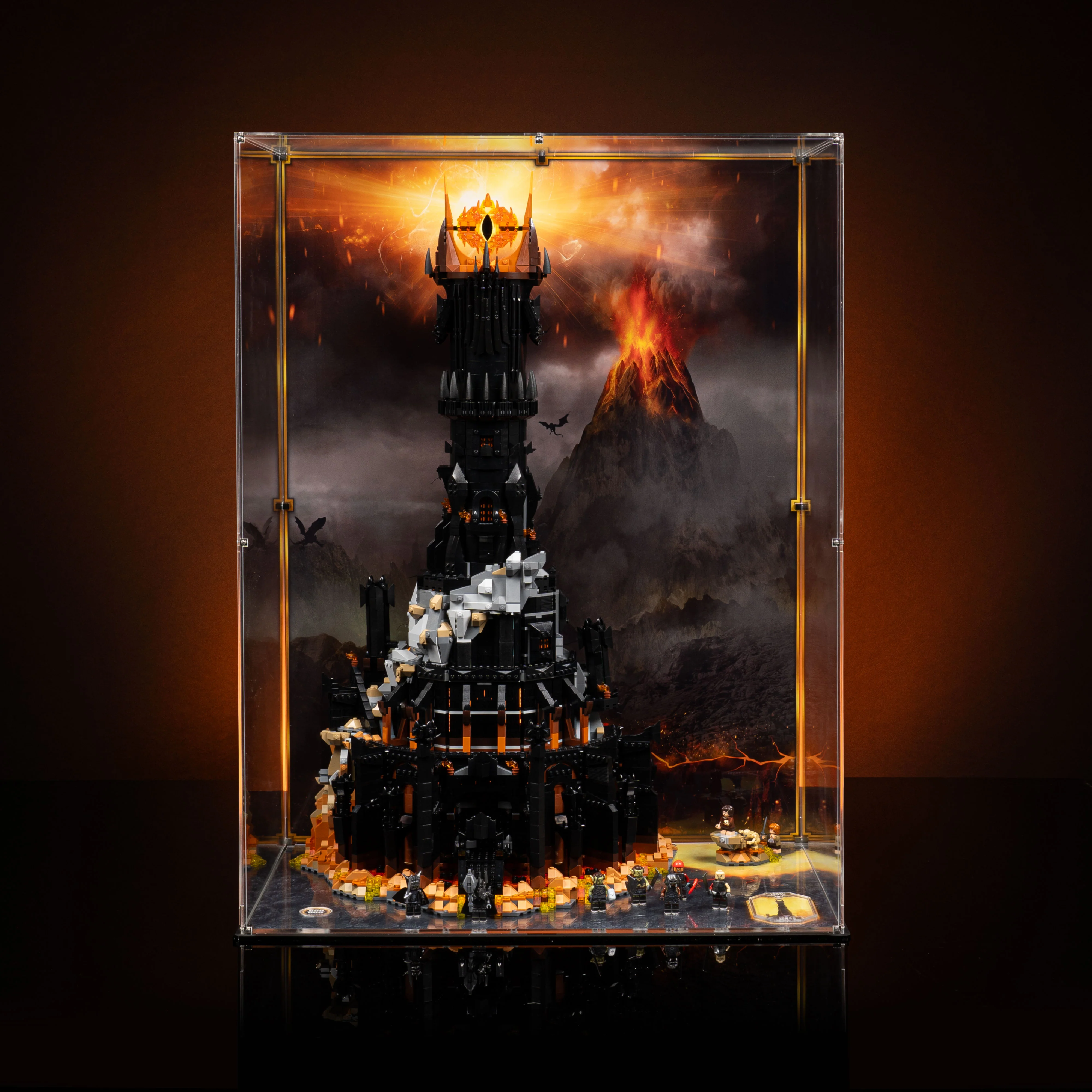 Limited Edition Display Case for LEGO® The Lord of the Rings: Barad-dûr™ (10333) - Image 4