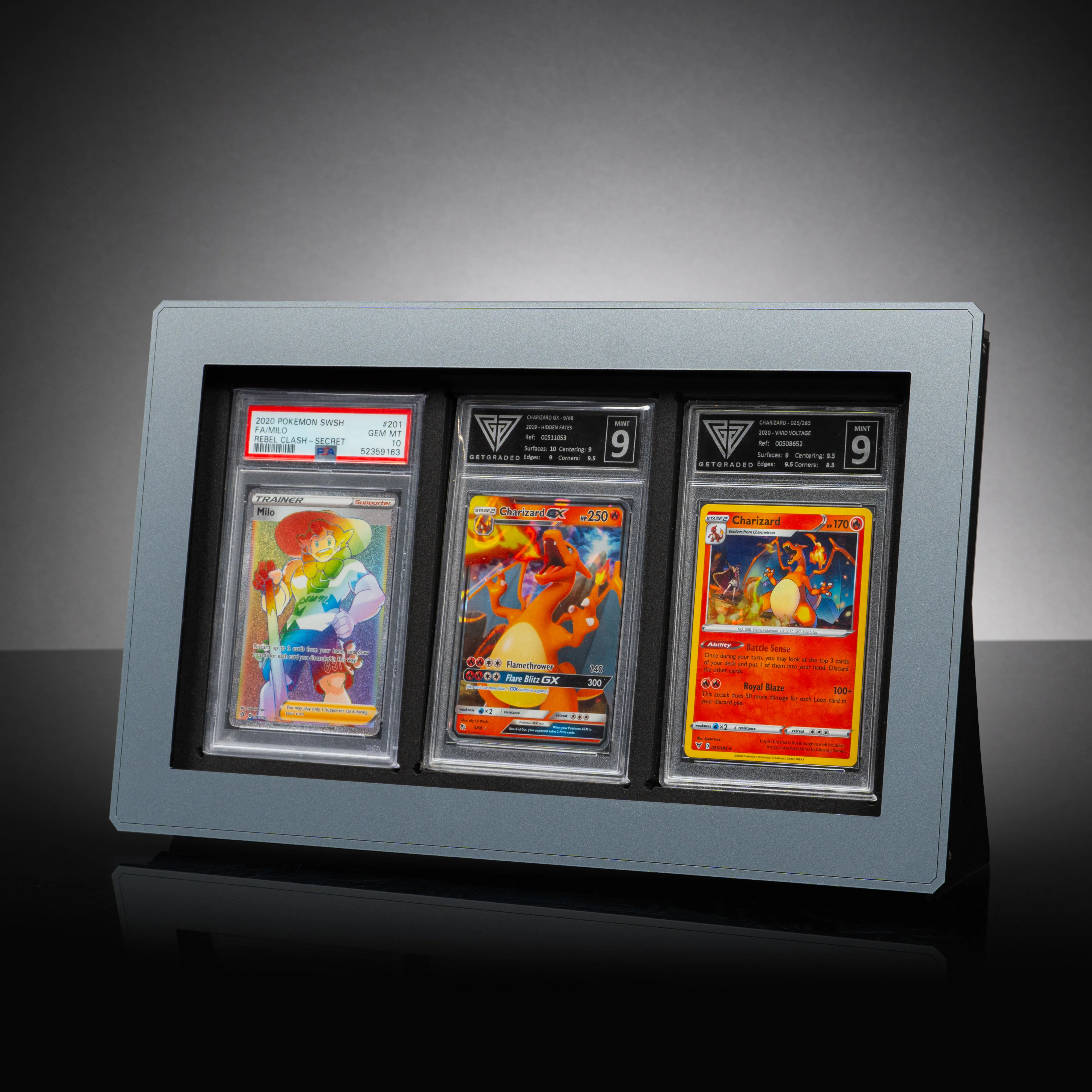 Limited Edition Silver Display Frame for Graded Trading Cards - Image 3