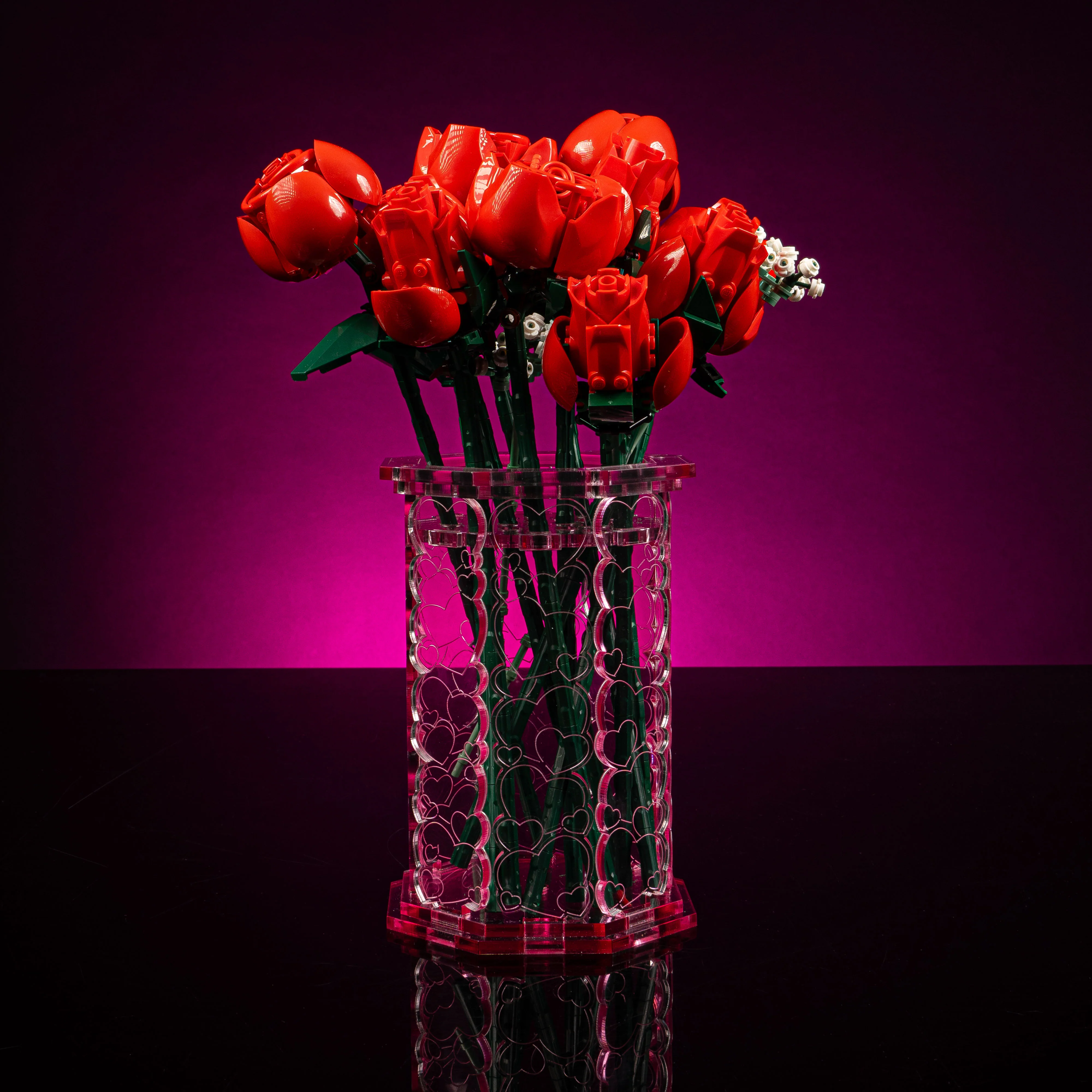 Limited Edition Valentine’s Day Vase for LEGO® Botanical Flowers - Image 3