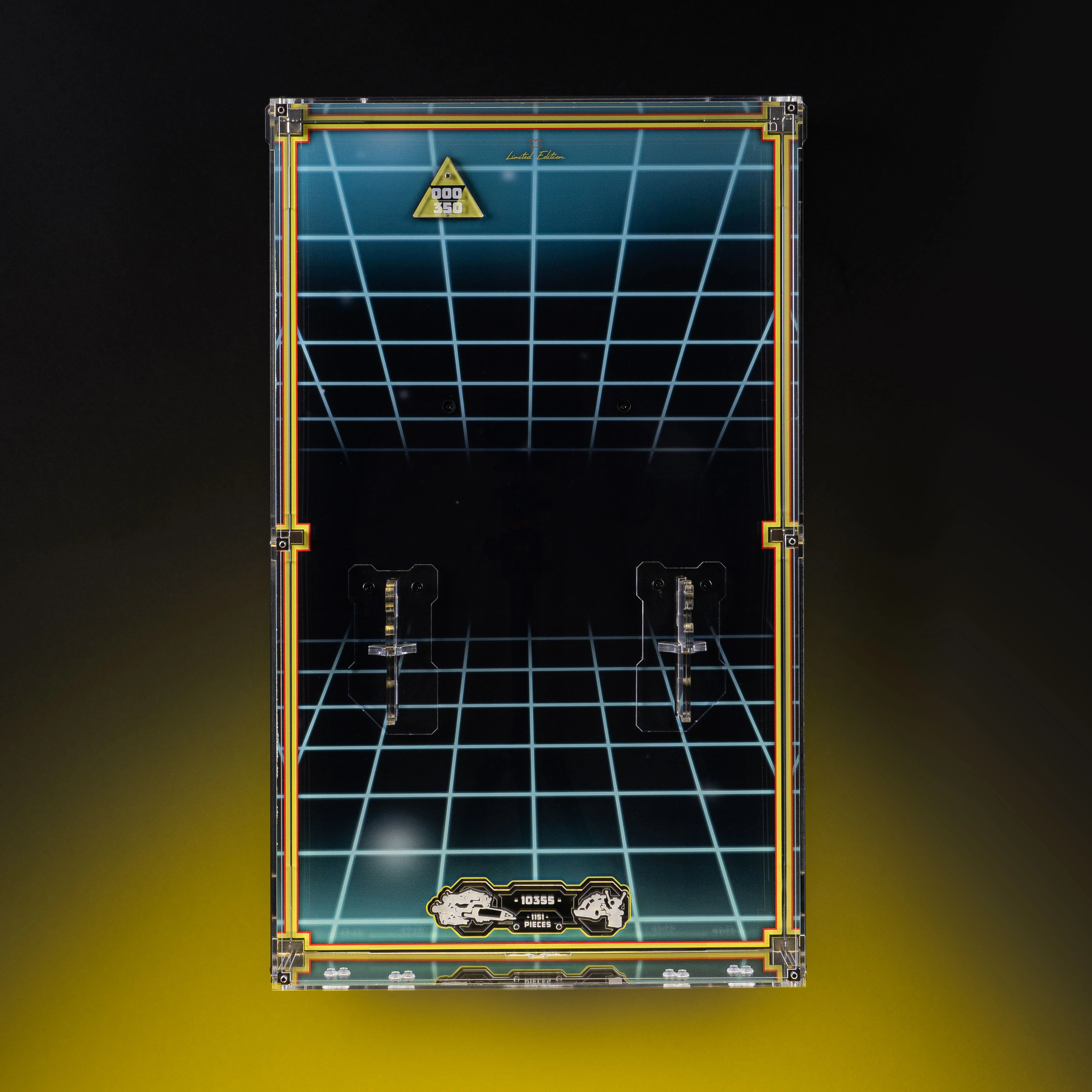 Limited Edition Wall Mounted Display Case for LEGO® Icons: Blacktron Renegade (10355) - Image 3