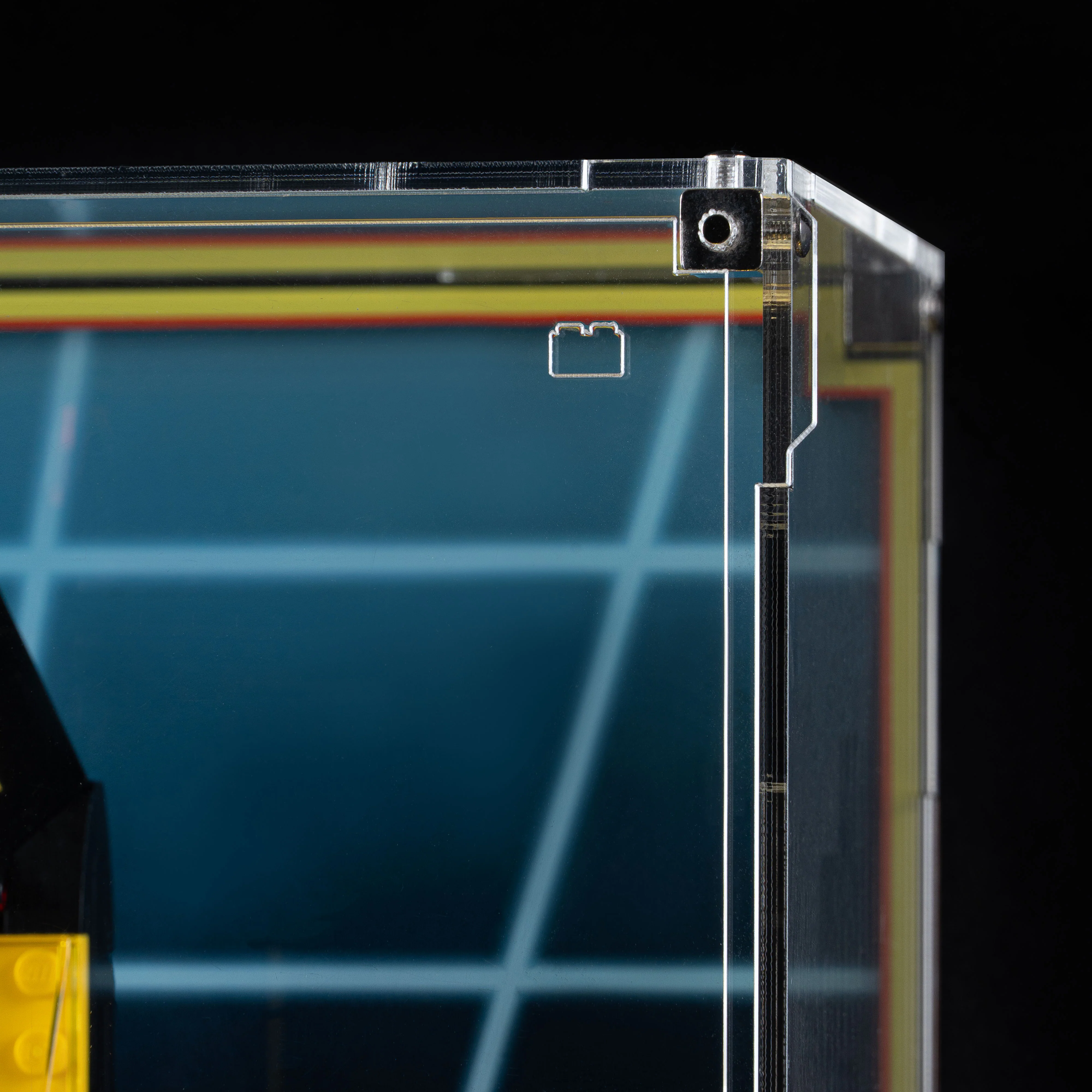Limited Edition Wall Mounted Display Case for LEGO® Icons: Blacktron Renegade (10355) - Image 7