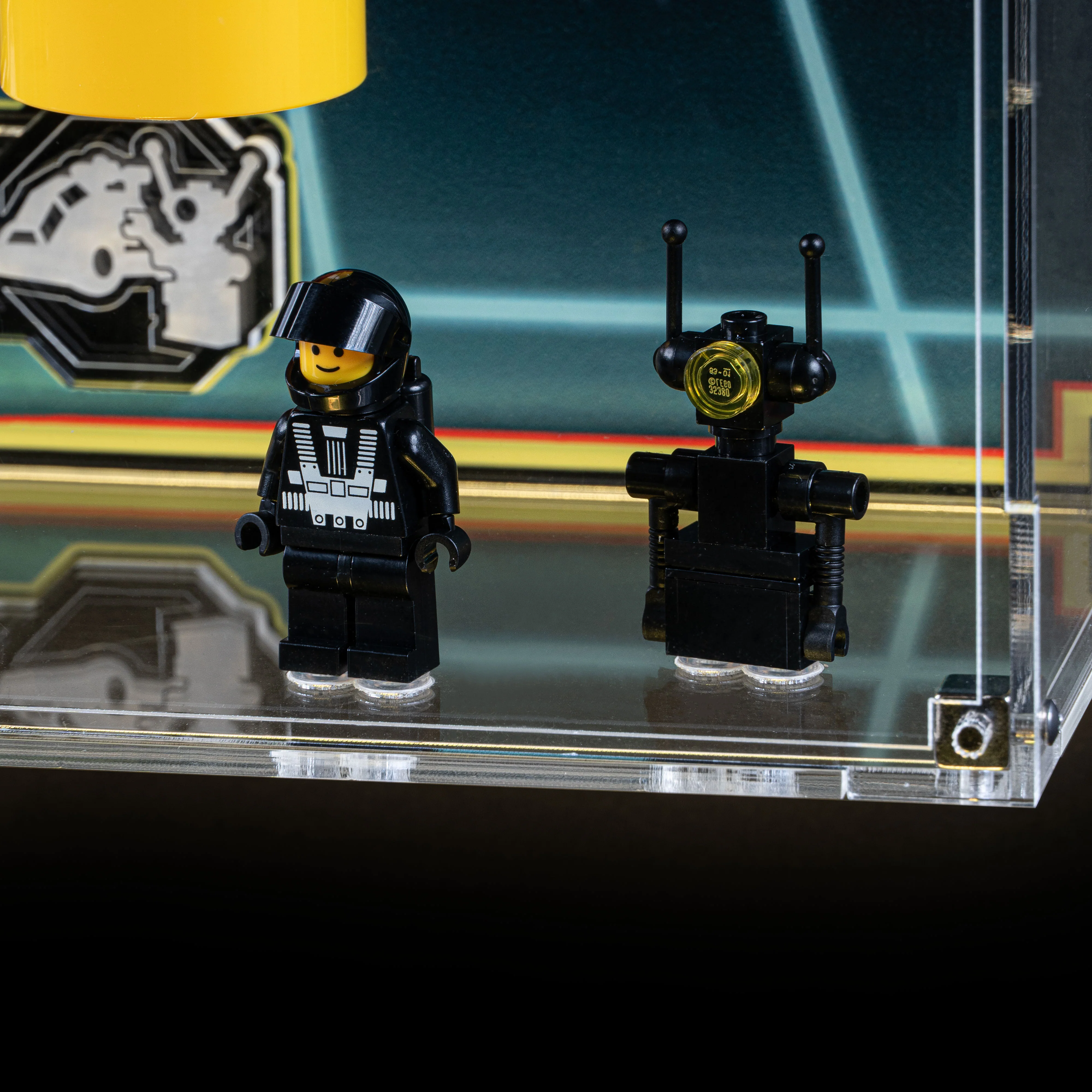Limited Edition Wall Mounted Display Case for LEGO® Icons: Blacktron Renegade (10355) - Image 8