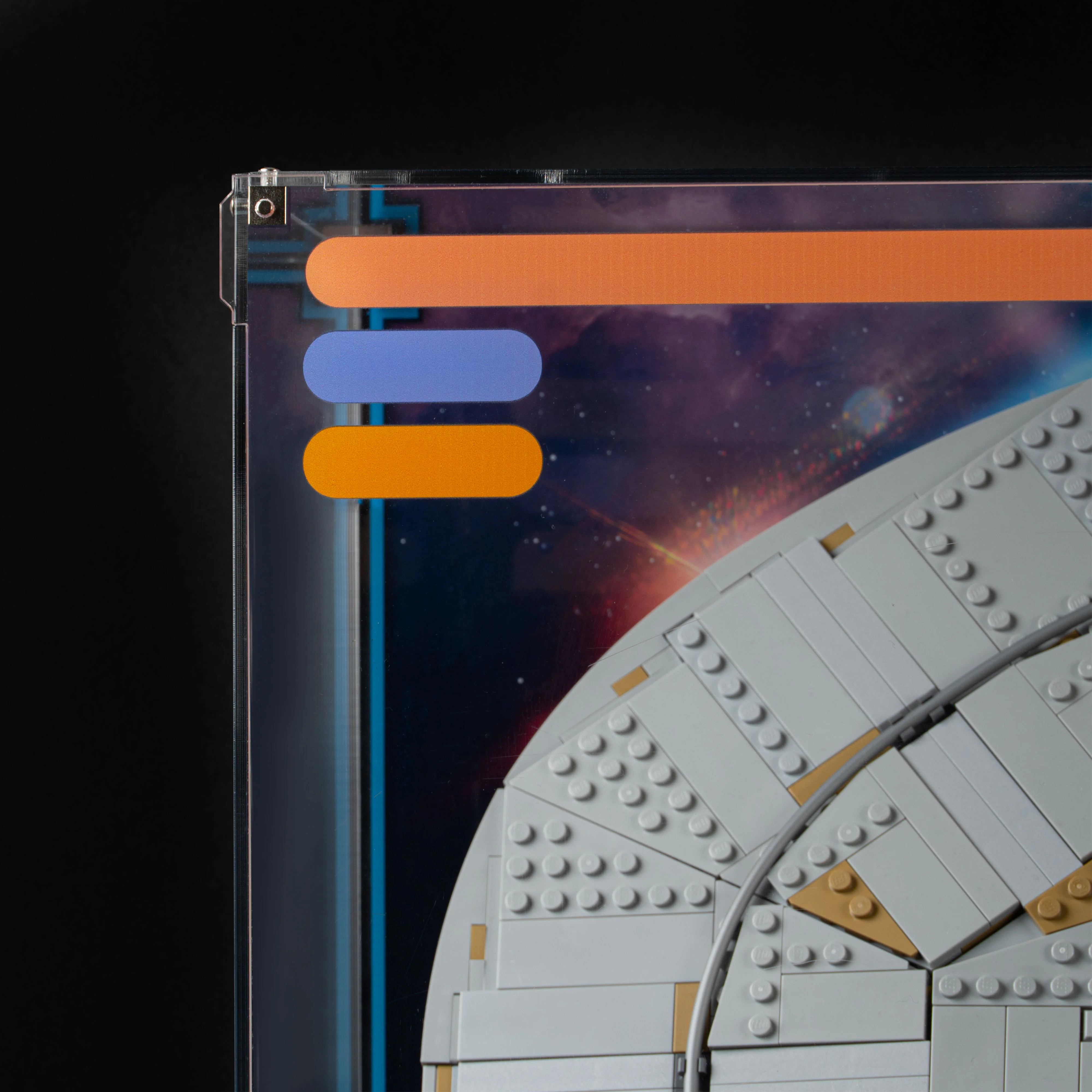 Limited Edition Wall Mounted Display Case for LEGO® Star Trek: U.S.S. Enterprise NCC-1701-D™ (10356) - Image 13