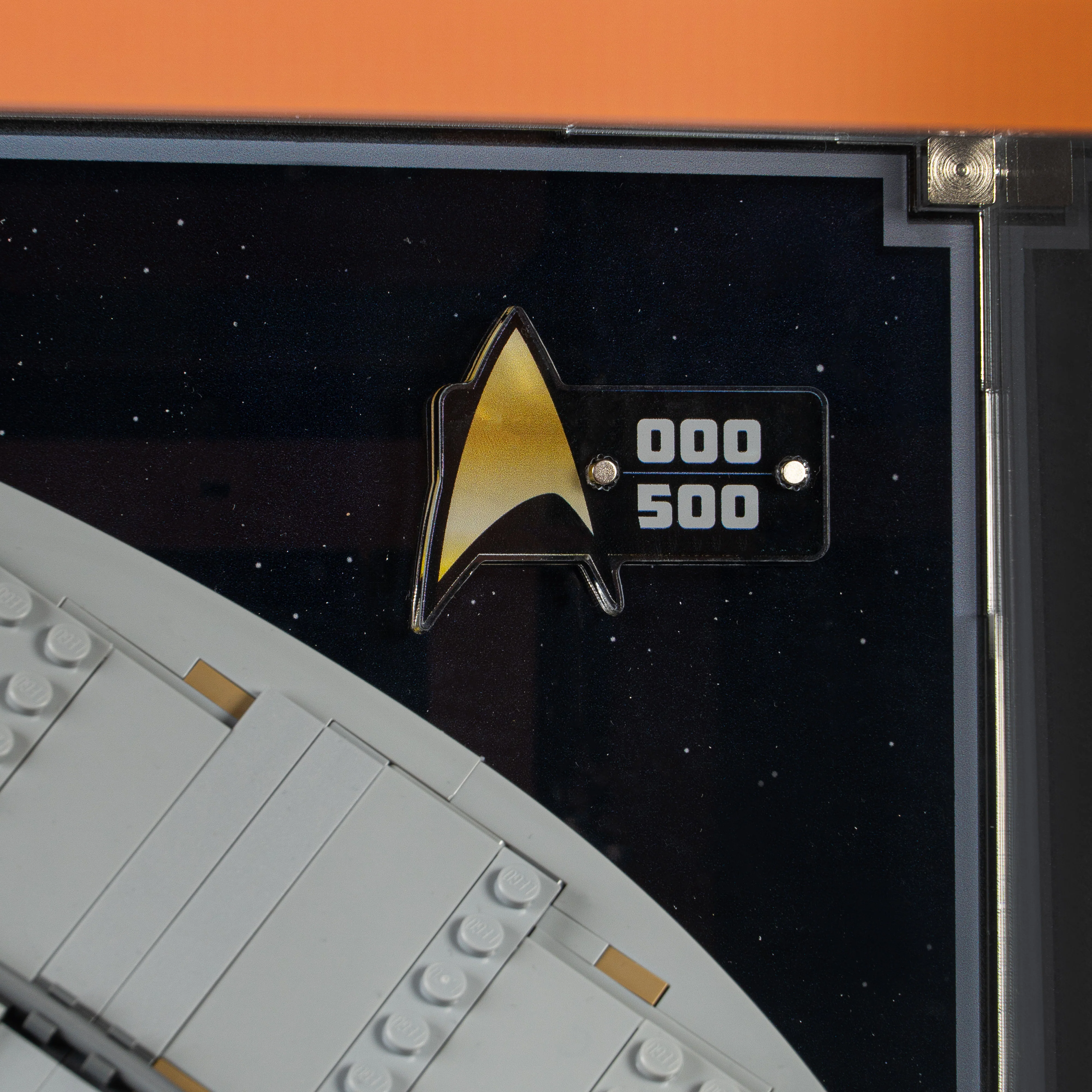Limited Edition Wall Mounted Display Case for LEGO® Star Trek: U.S.S. Enterprise NCC-1701-D™ (10356) - Image 14