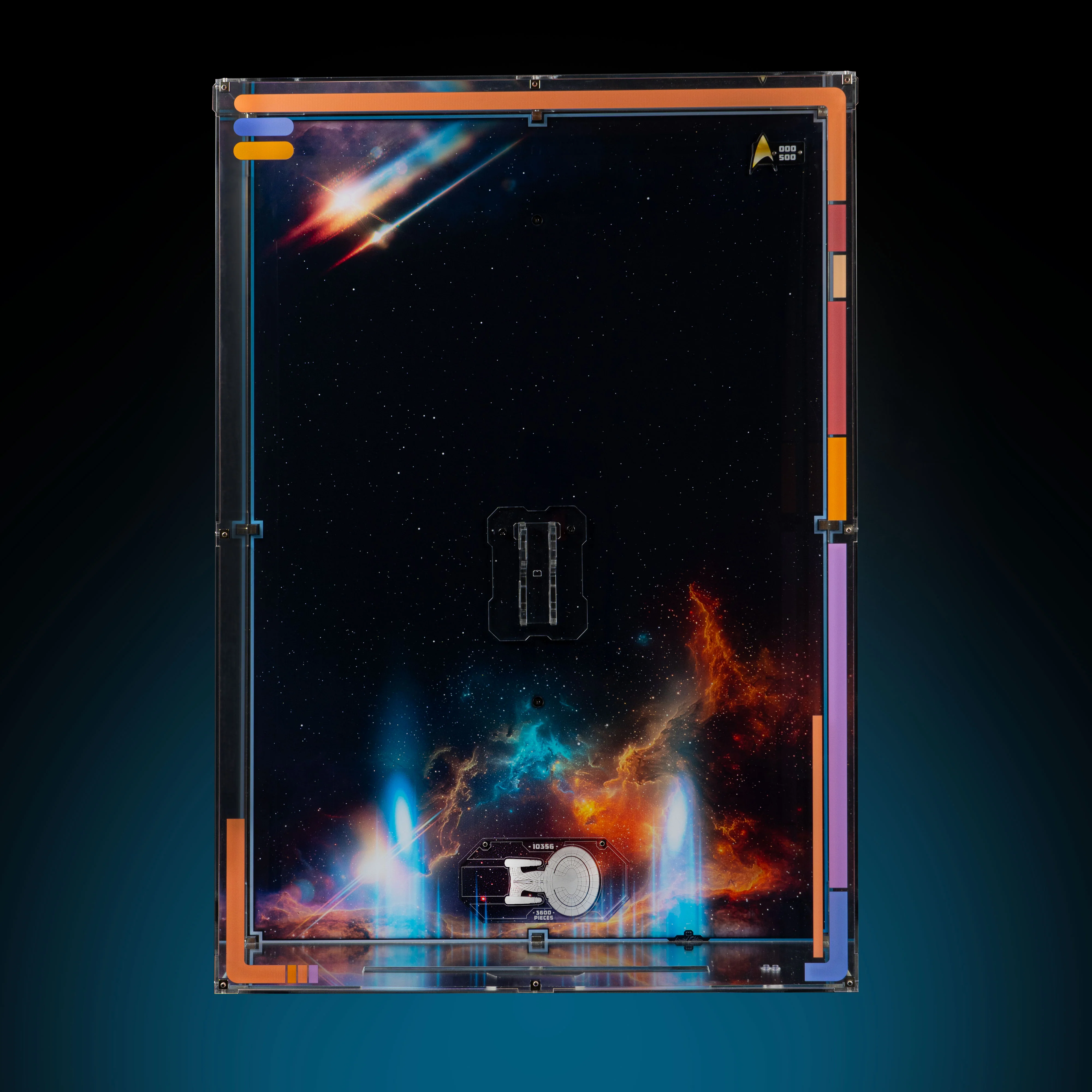 Limited Edition Wall Mounted Display Case for LEGO® Star Trek: U.S.S. Enterprise NCC-1701-D™ (10356) - Image 3