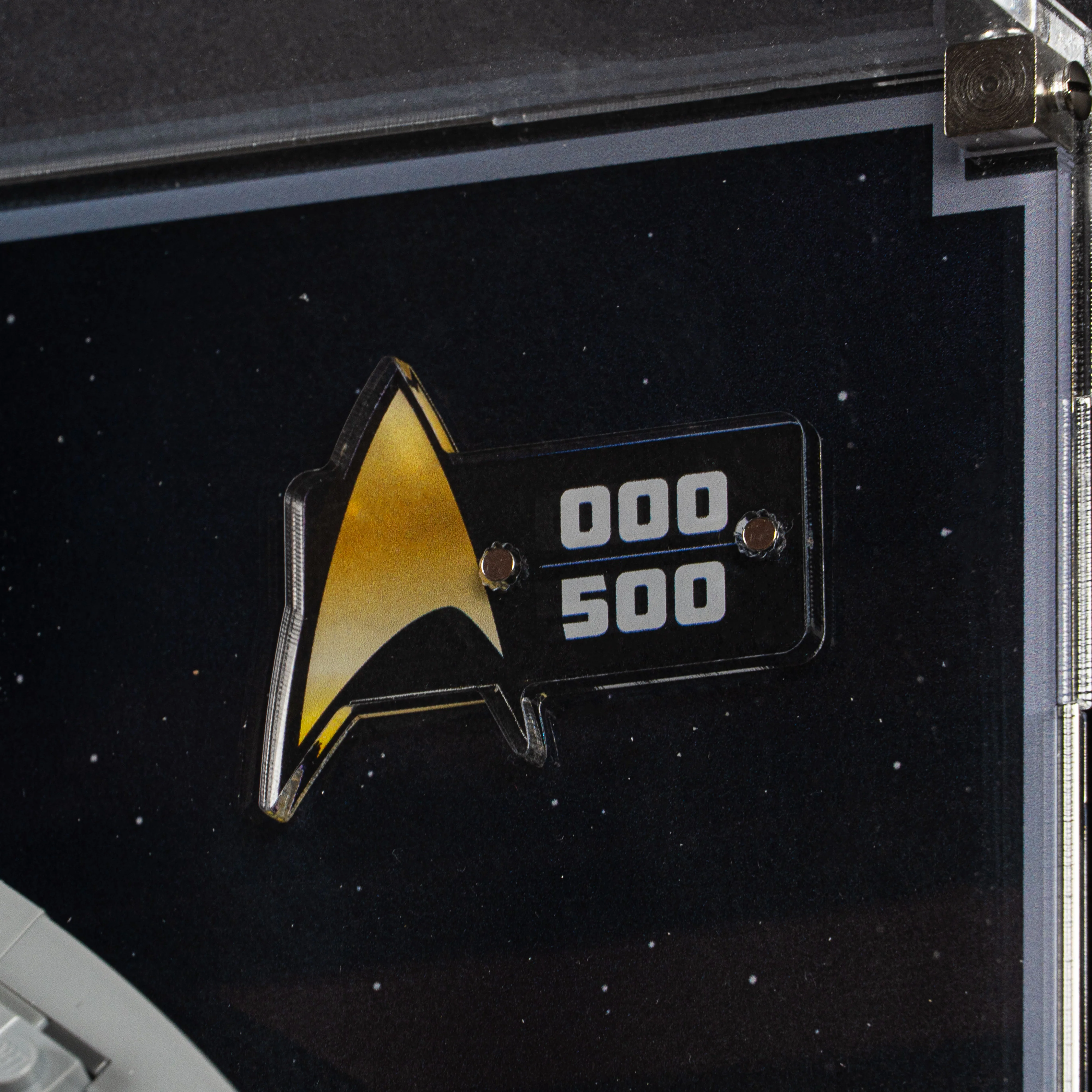 Limited Edition Wall Mounted Display Case for LEGO® Star Trek: U.S.S. Enterprise NCC-1701-D™ (10356) - Image 9