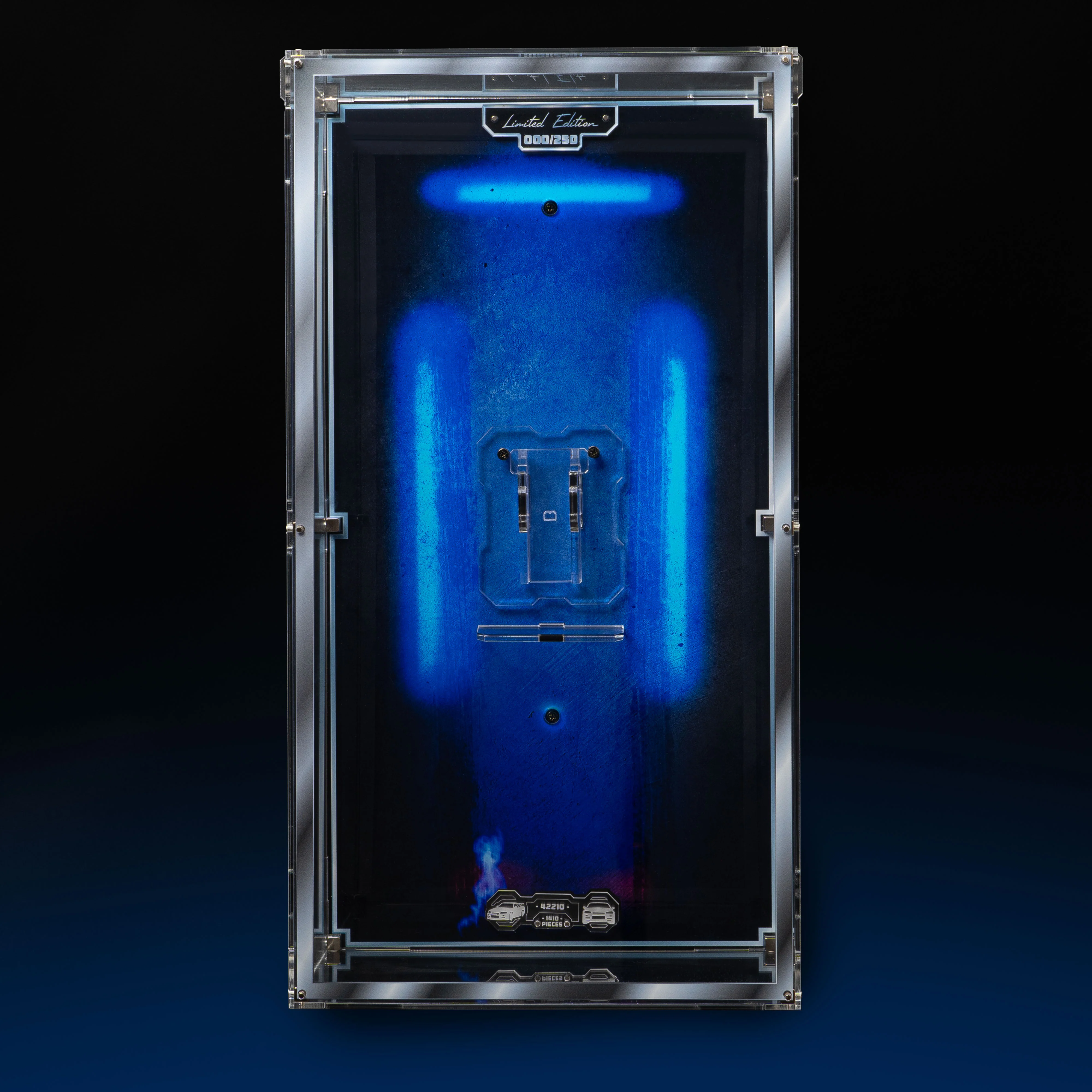 Limited Edition Wall Mounted Display Case for LEGO® Technic: 2 Fast 2 Furious Nissan Skyline GT-R (R34) Car (42210) - Image 9