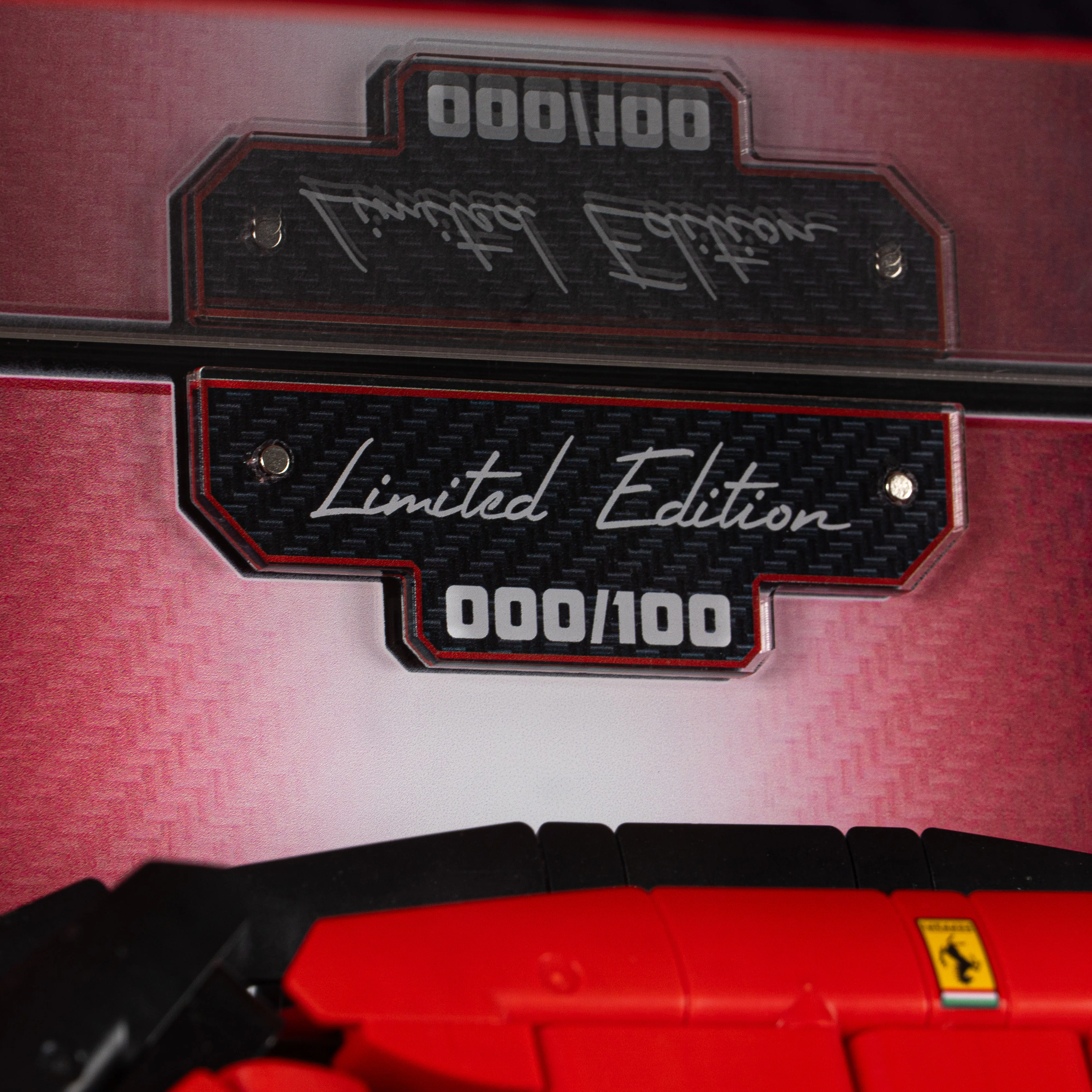 Limited Edition Wall Mounted Display Case for LEGO® Technic™ Ferrari Daytona SP3 (42143) - Image 12