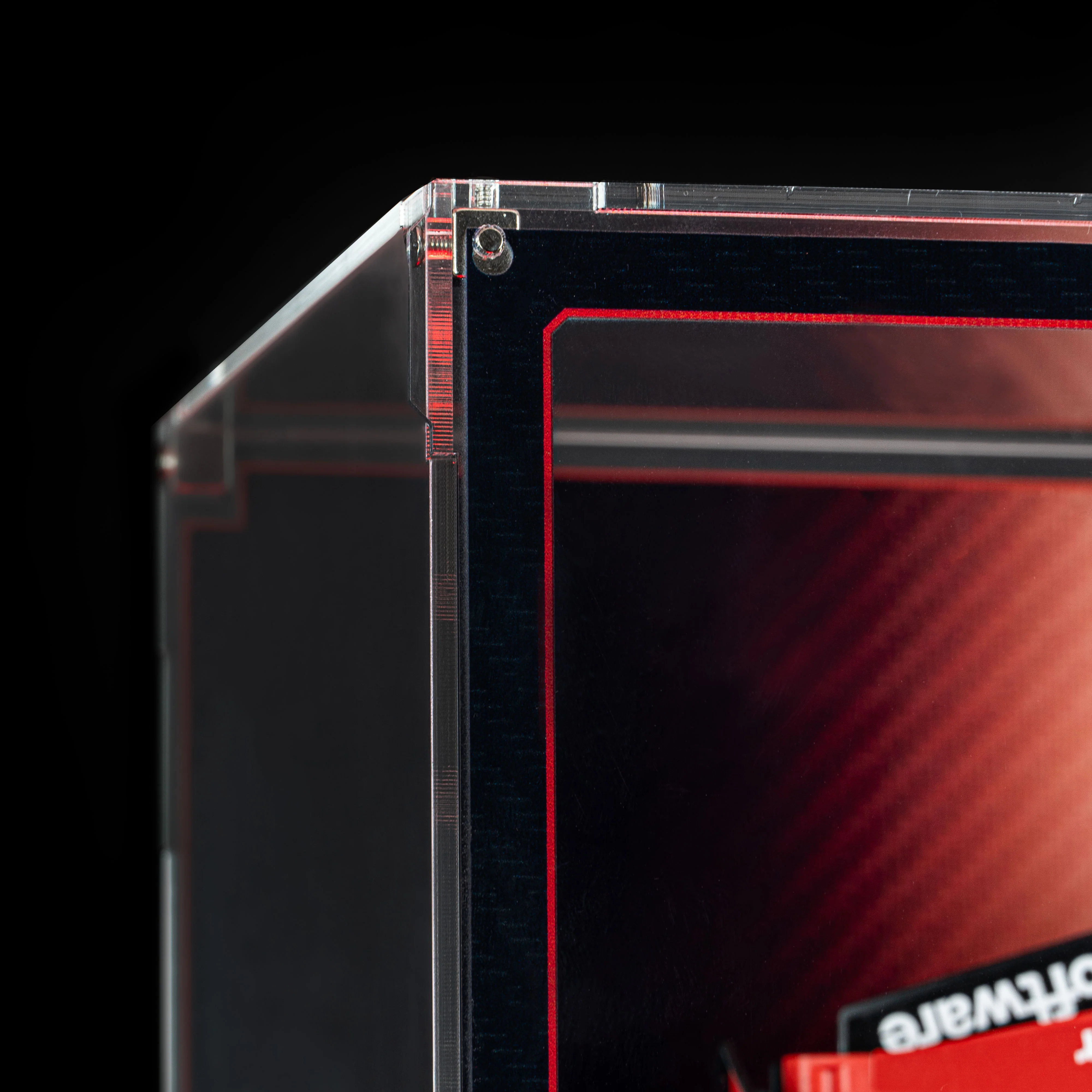 Limited Edition Wall Mounted Display Case for LEGO® Technic Ferrari SF-24 F1 Car (42207) - Image 5