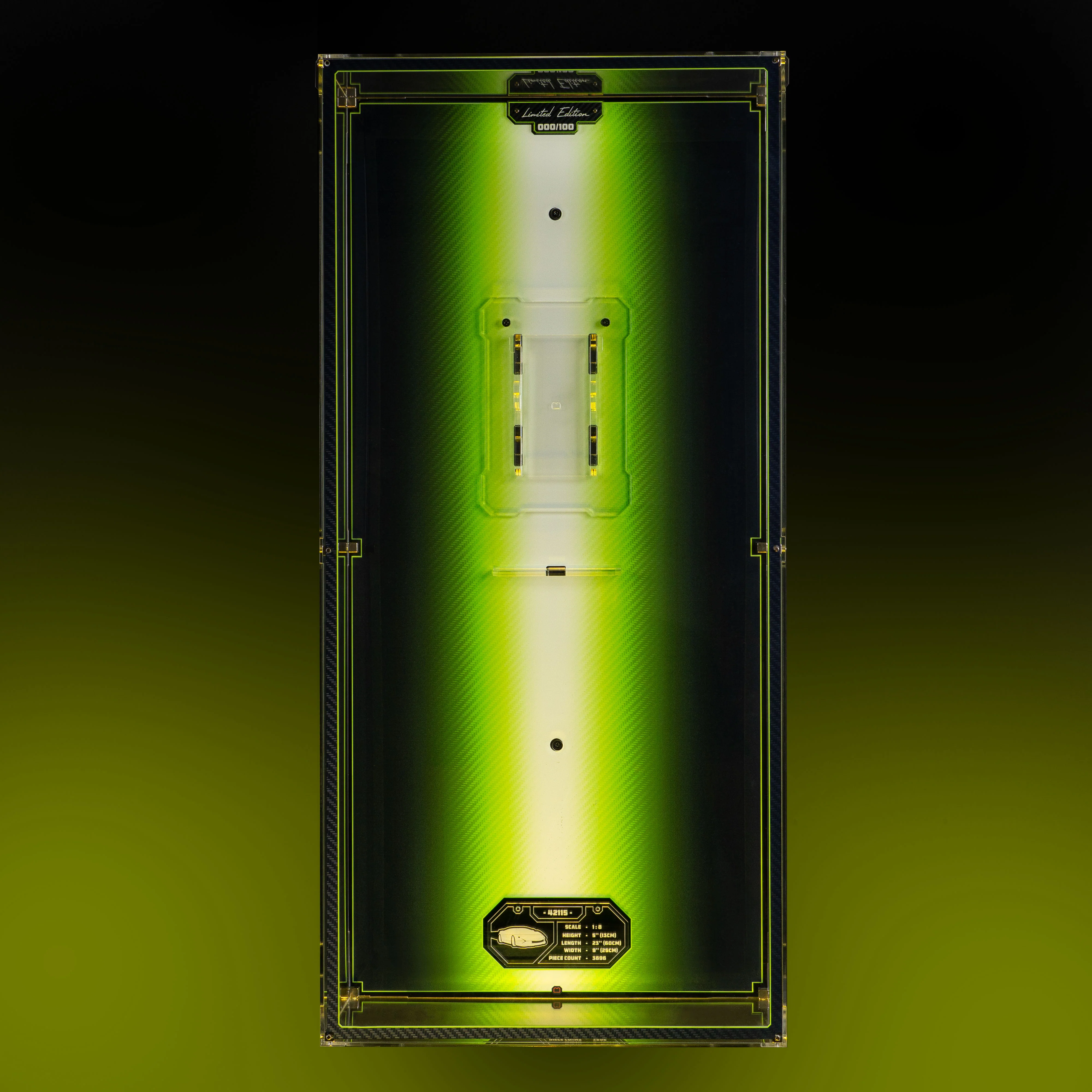 Limited Edition Wall Mounted Display Case for LEGO® Technic™ Lamborghini Sián (42115) - Image 3