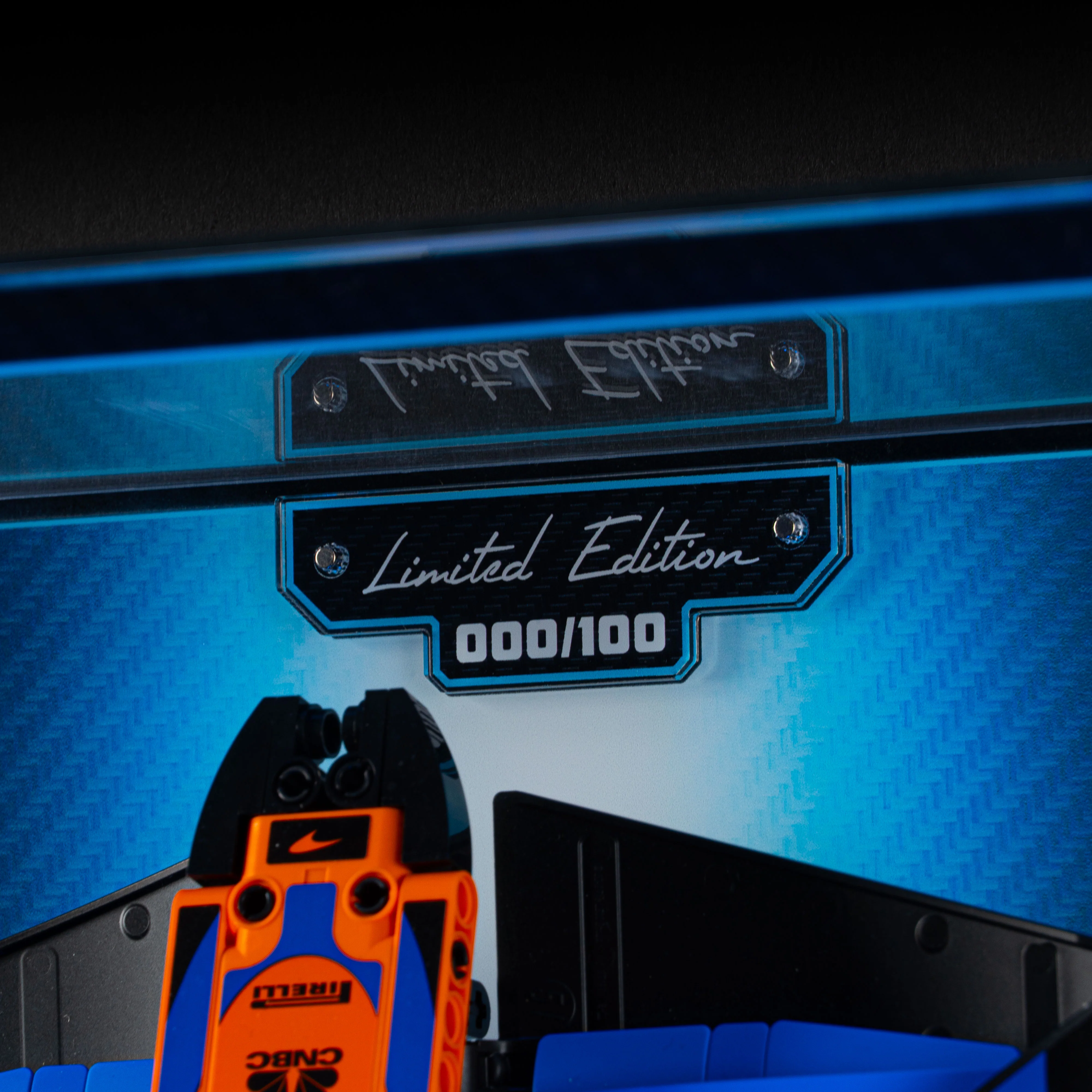 Limited Edition Wall Mounted Display Case for LEGO® Technic™ McLaren Formula 1™ Race Car (42141) - Image 7