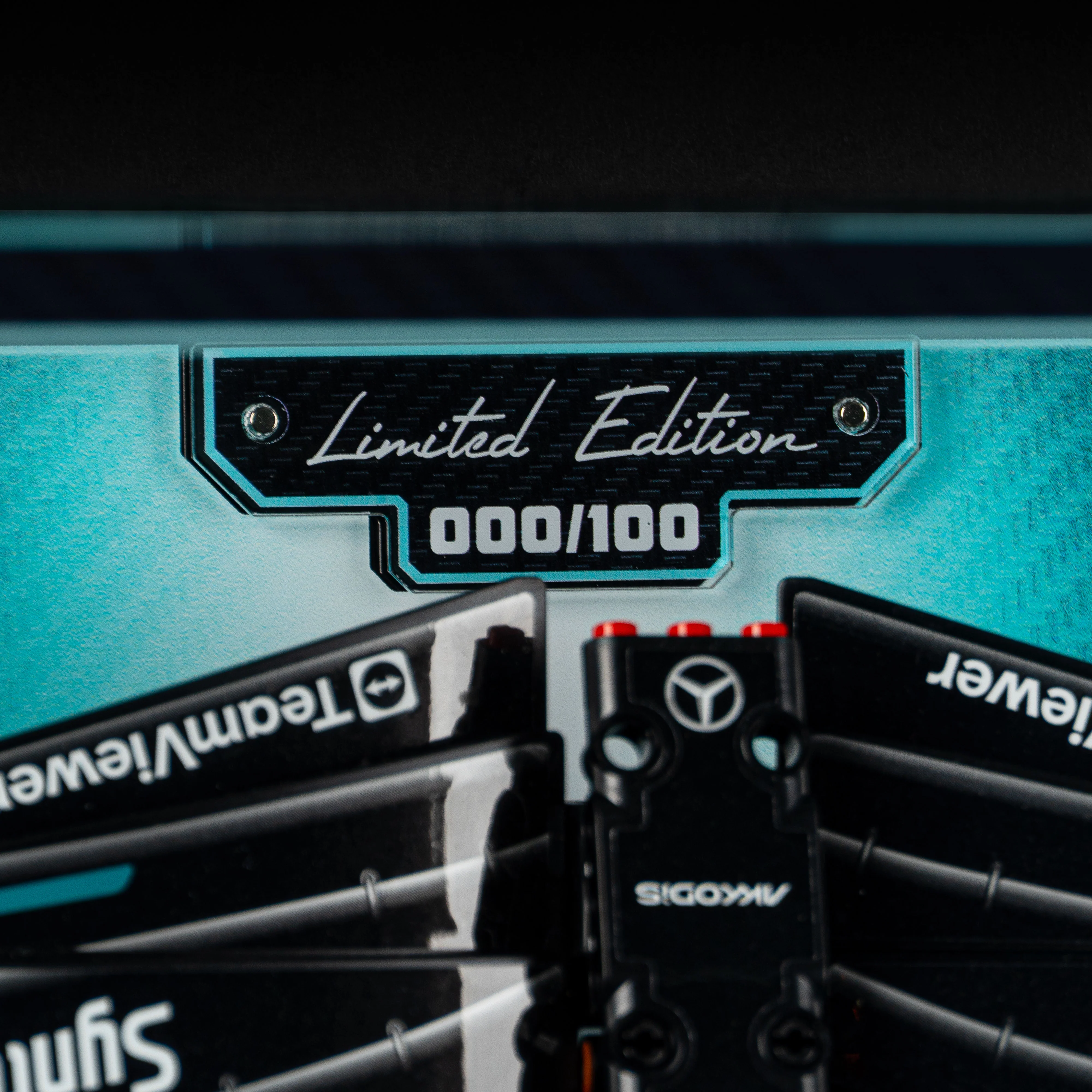 Limited Edition Wall Mounted Display Case for LEGO® Technic™ Mercedes-AMG F1 W14 E (42171) - Image 7