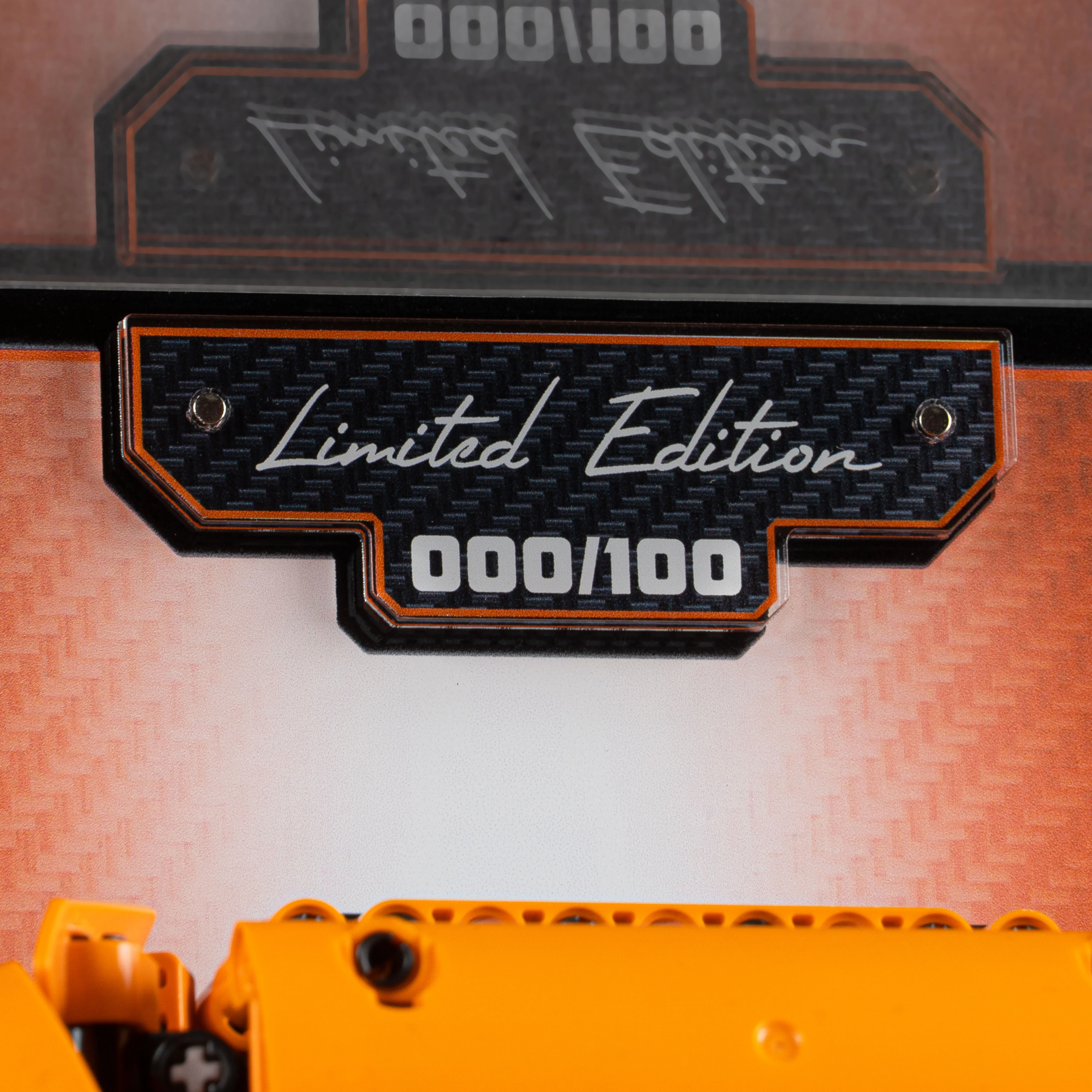 Limited Edition Wall Mounted Display Case for LEGO® Technic™ Porsche 911 GT3 RS (42056) - Image 5