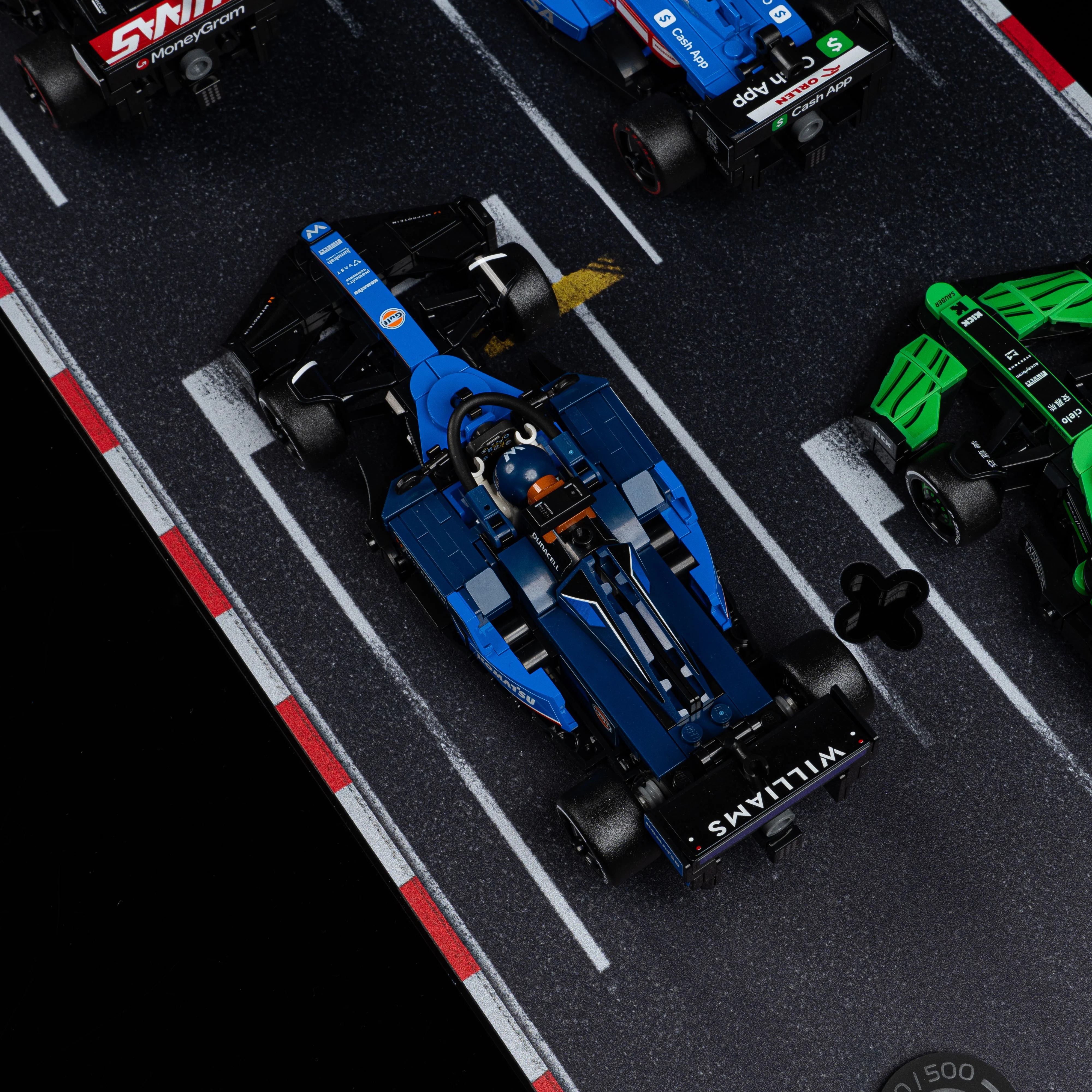 Limited Edition Wall Mounted Display Stand for 10 x LEGO® Speed Champions: Formula 1 Range - Image 10