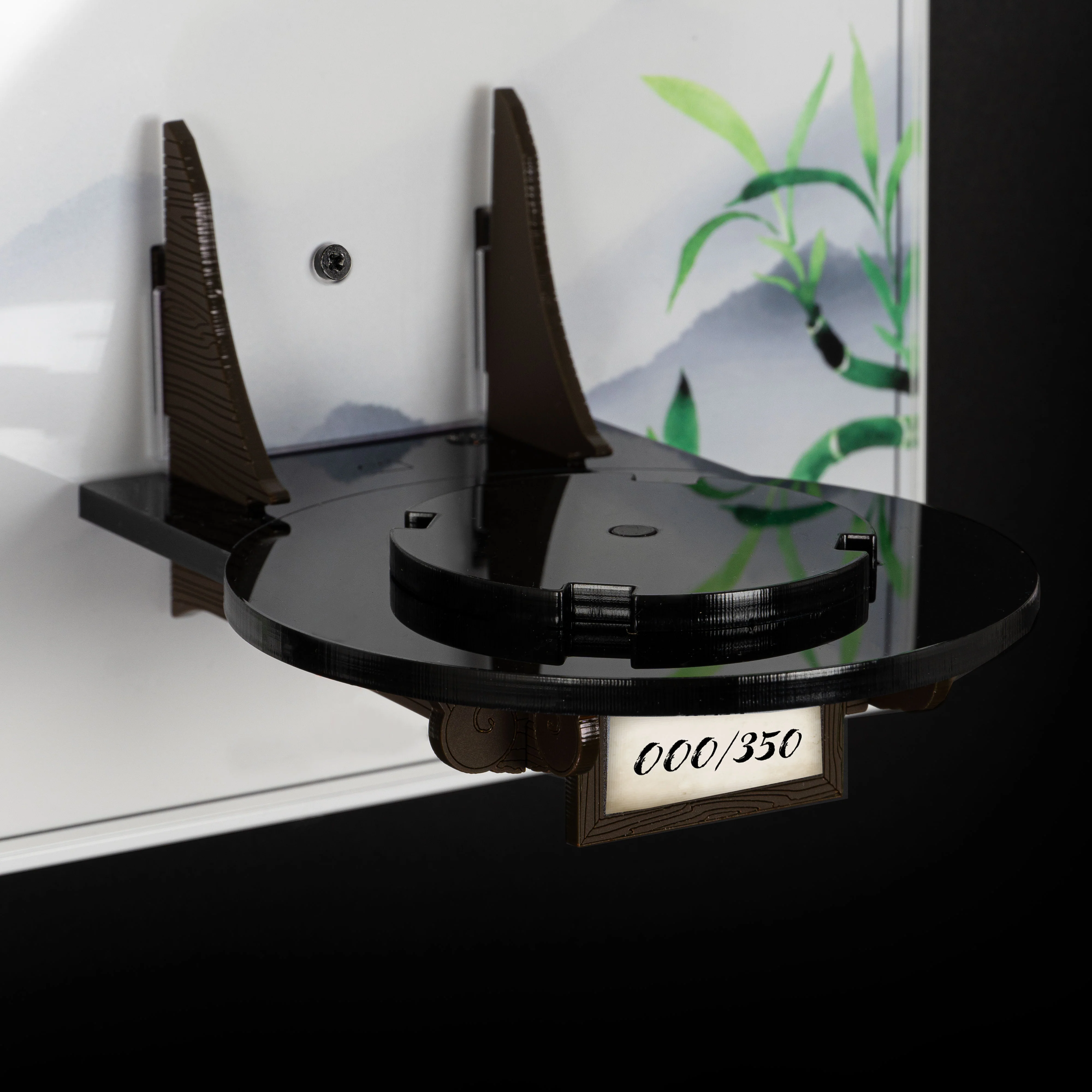 Limited Edition Wall Mounted Display Stand for LEGO® Botanicals Lucky Bamboo (10344) - Image 6