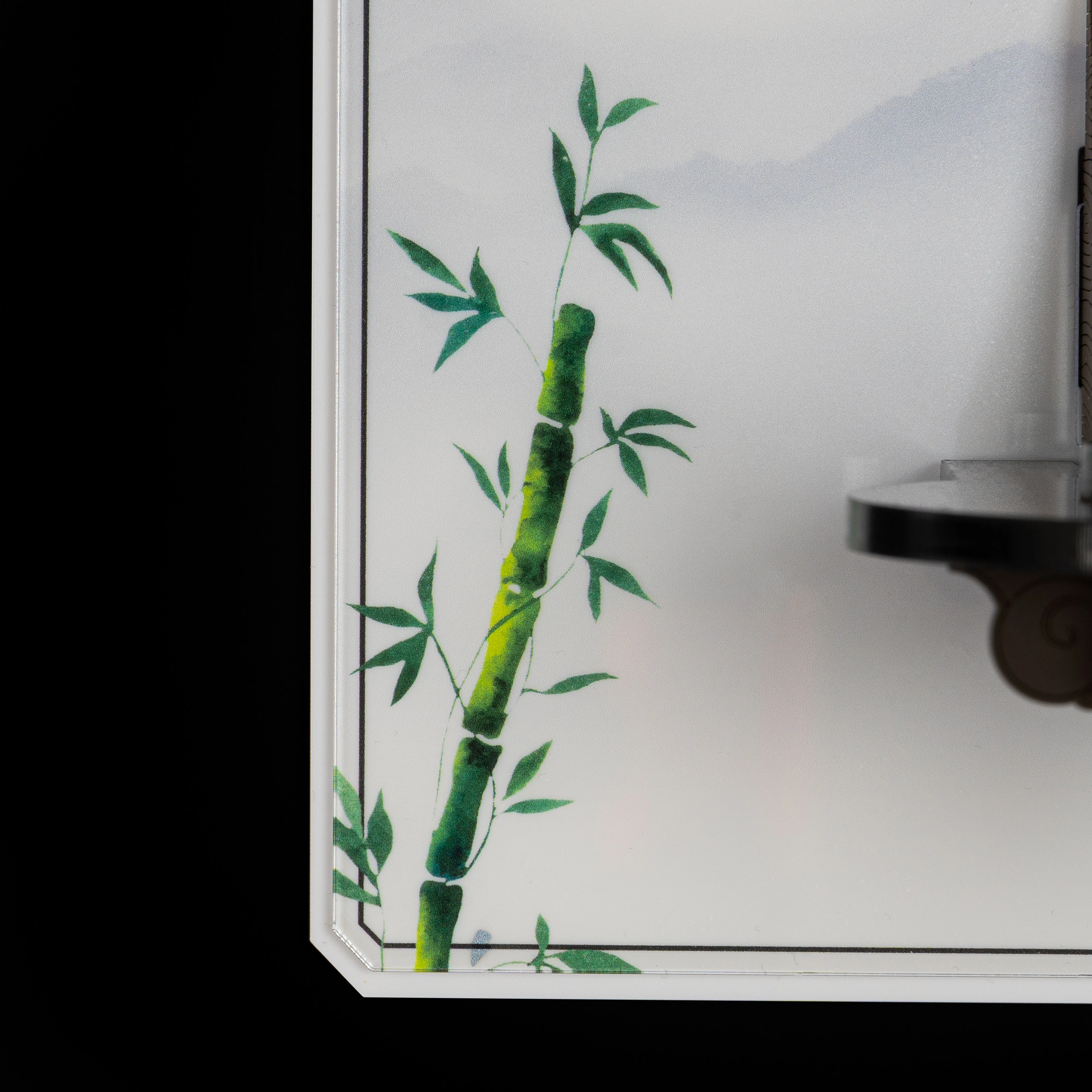 Limited Edition Wall Mounted Display Stand for LEGO® Botanicals Lucky Bamboo (10344) - Image 9