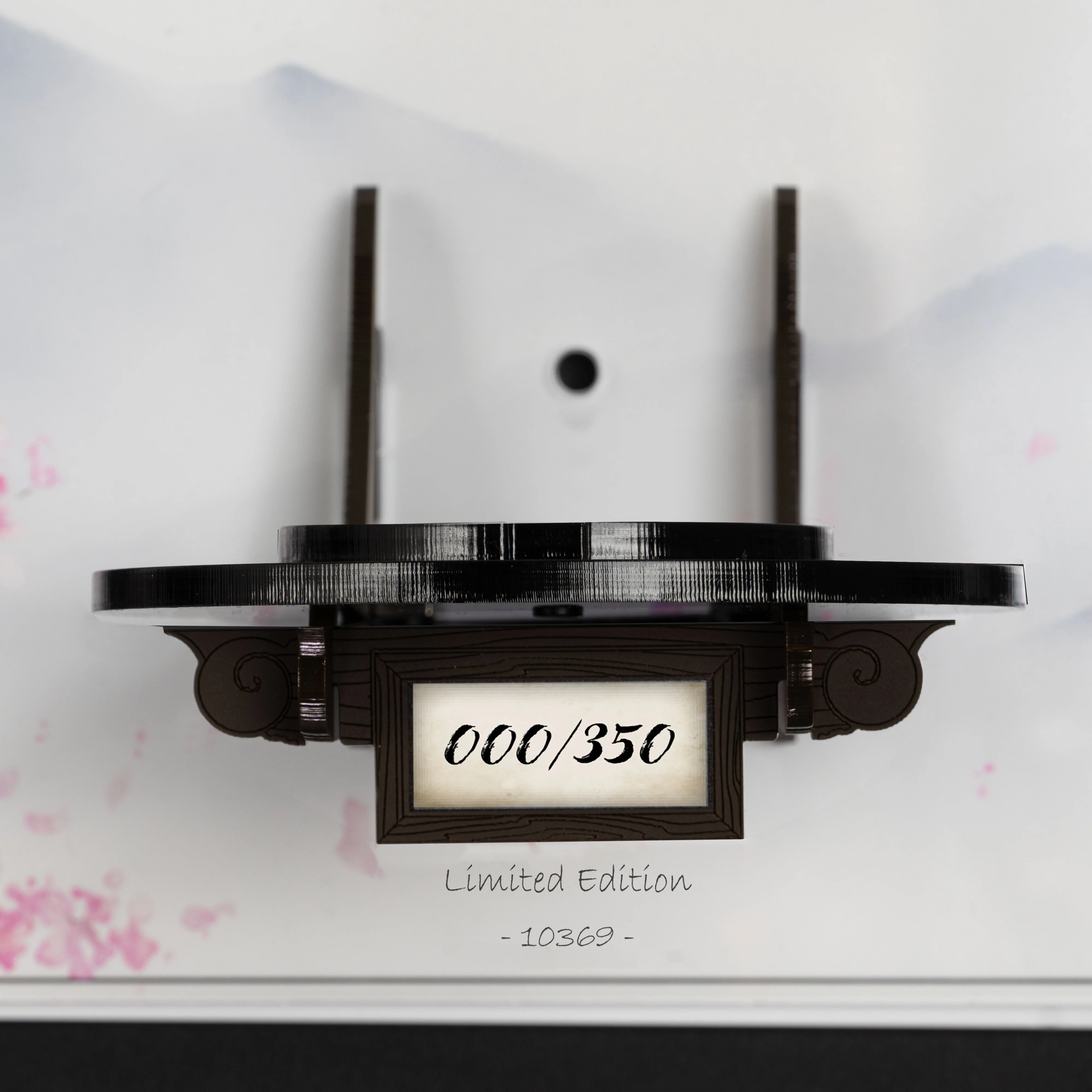 Limited Edition Wall Mounted Display Stand for LEGO® Botanicals Plum Blossom Flower (10369) - Image 5