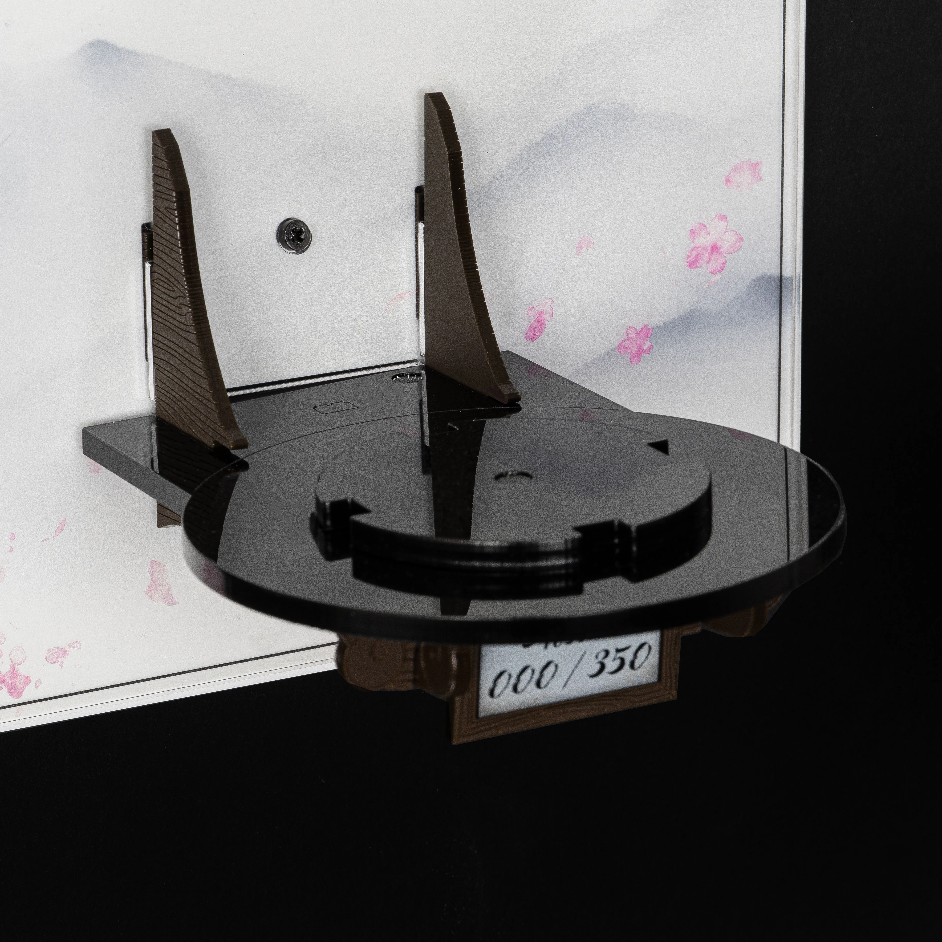 Limited Edition Wall Mounted Display Stand for LEGO® Botanicals Plum Blossom Flower (10369) - Image 8