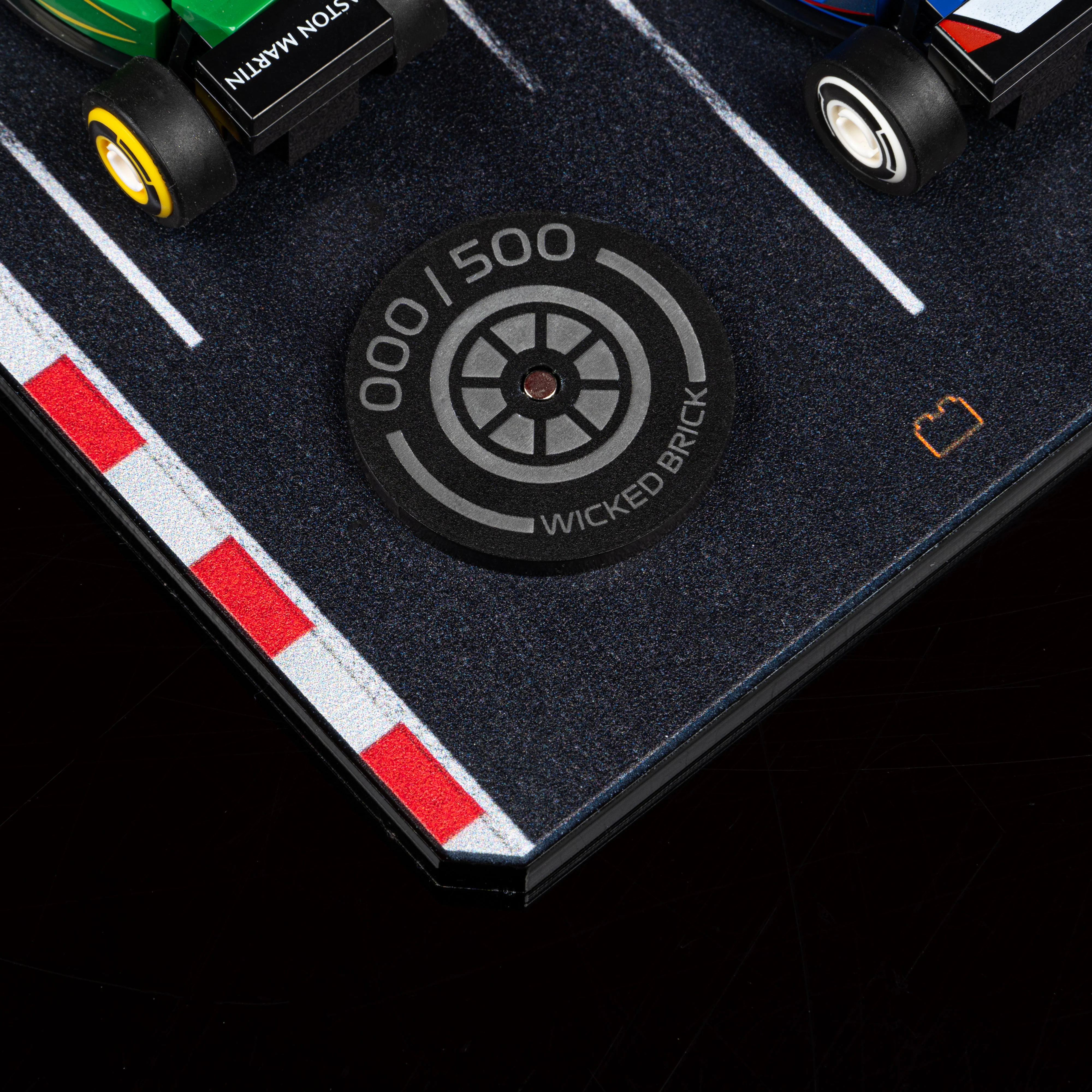 Limited Edition Wall Mounted Display Stand for LEGO® F1® Collectible Race Cars (71049) - Image 11