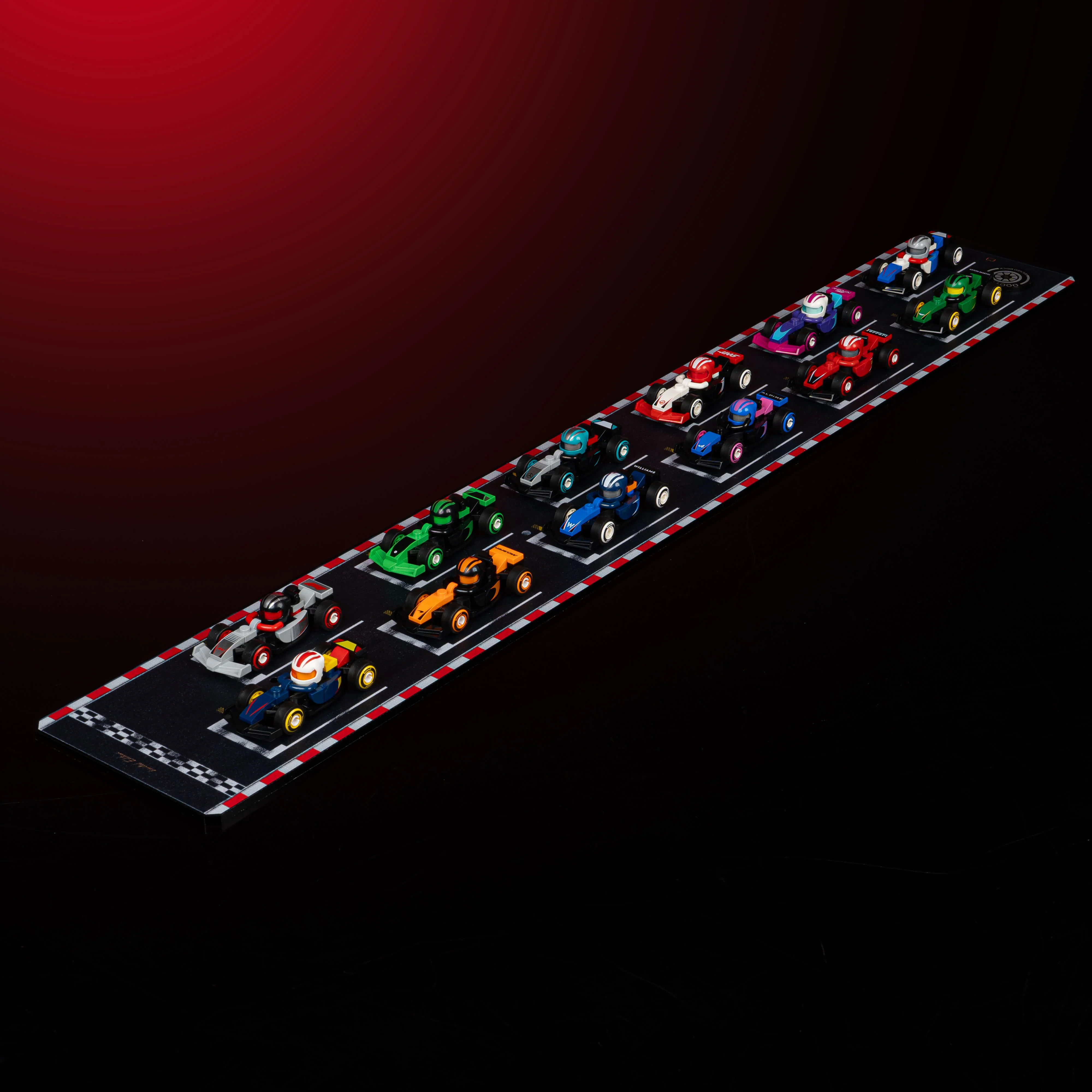 Limited Edition Wall Mounted Display Stand for LEGO® F1® Collectible Race Cars (71049) - Image 6