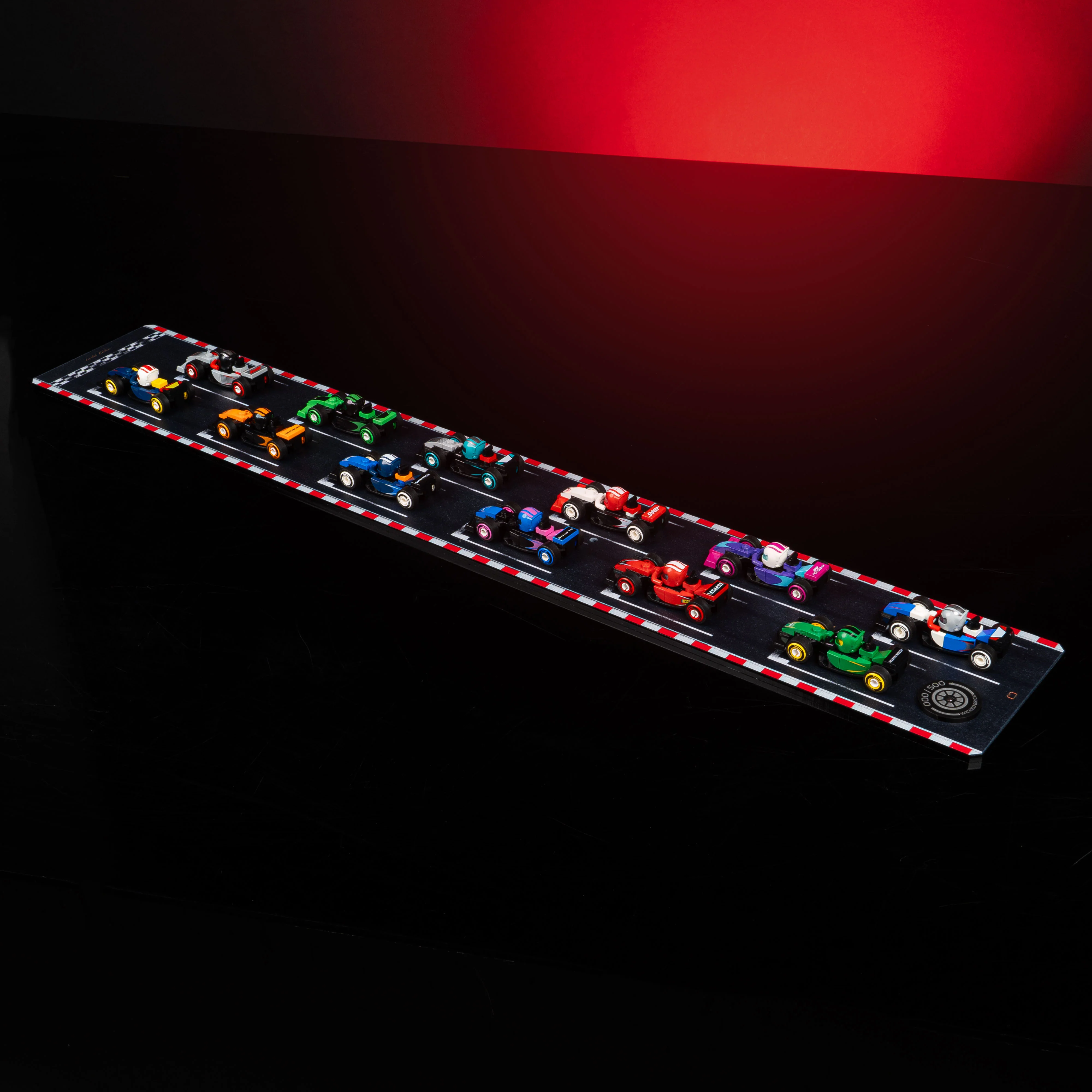 Limited Edition Wall Mounted Display Stand for LEGO® F1® Collectible Race Cars (71049) - Image 8