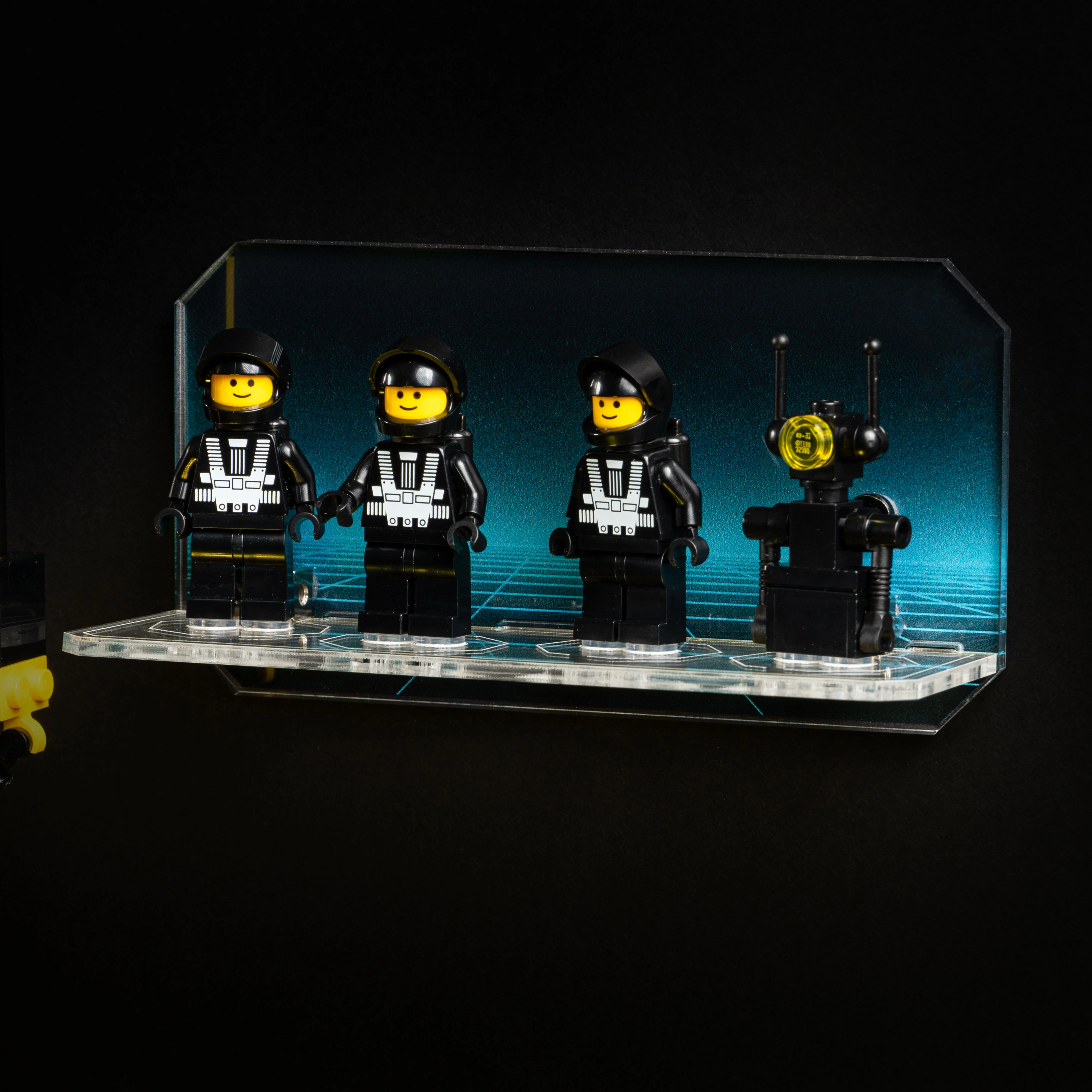 Limited Edition Wall Mounted Display Stand for LEGO® Icons: Blacktron Renegade (10355) - Image 7