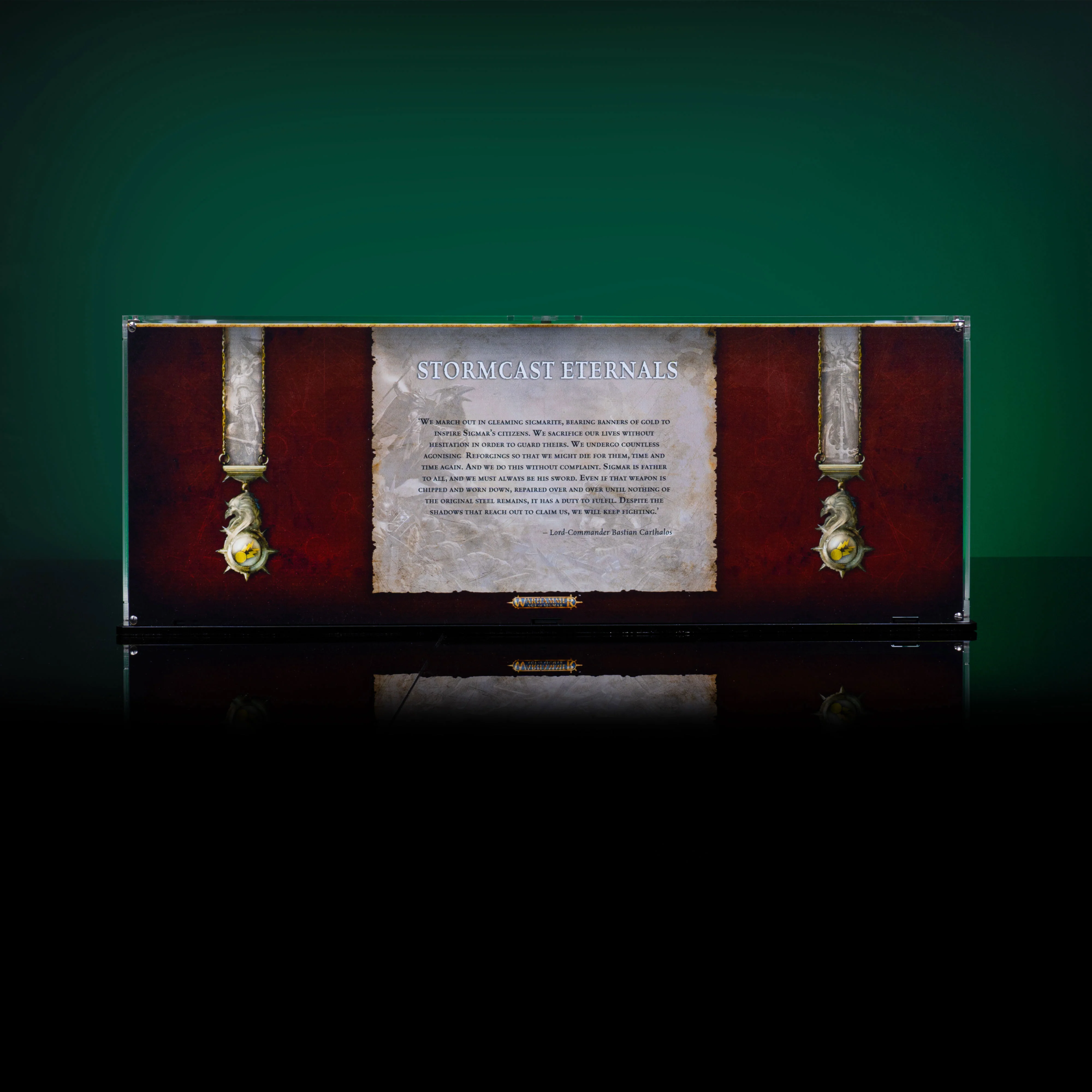 Limited Edition Display Case for Warhammer® Age of Sigmar: Skaventide - Stormcast Eternals Army - Image 17