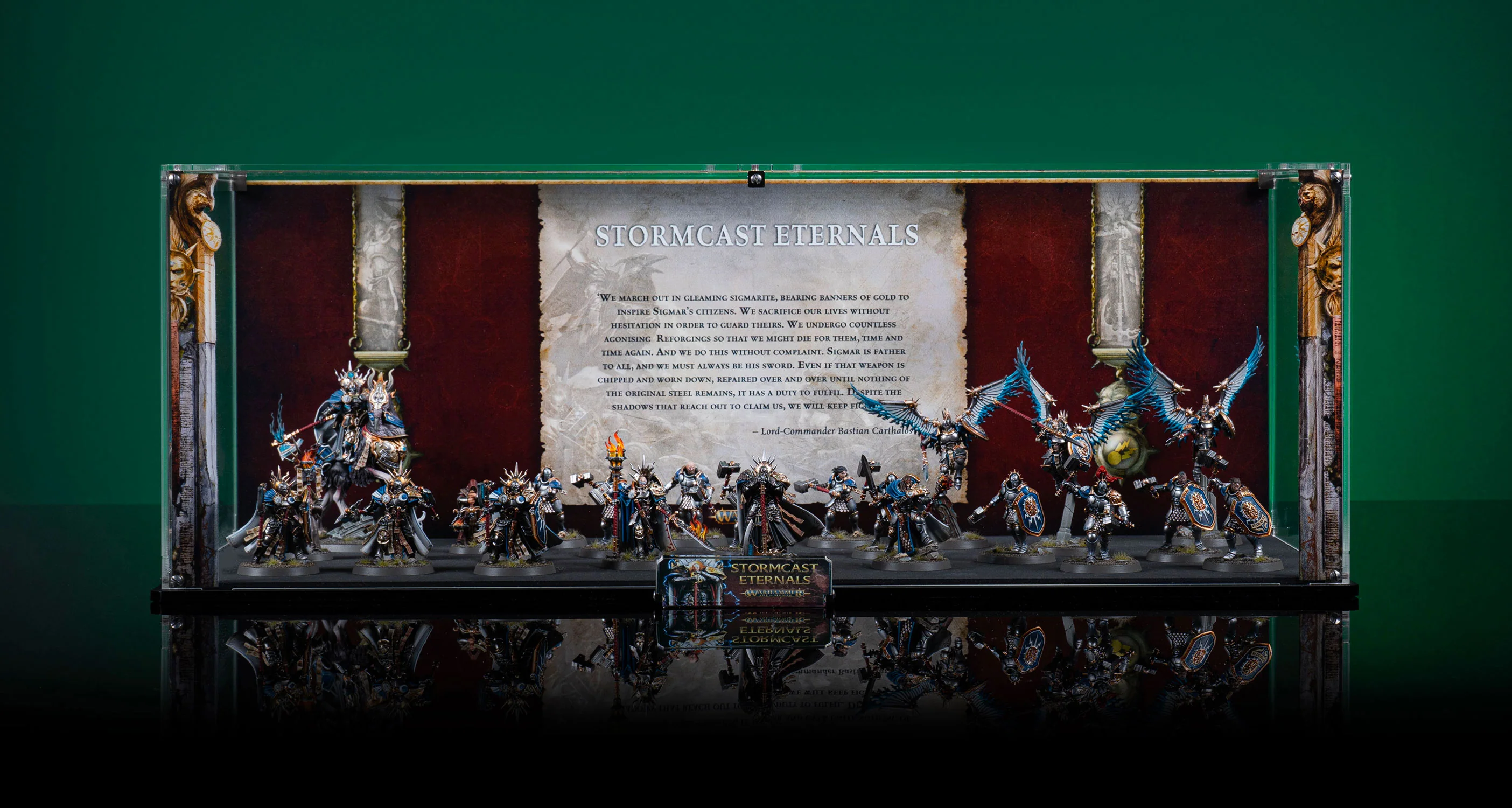 Limited Edition Display Case for Warhammer® Age of Sigmar: Skaventide - Stormcast Eternals Army - Image 18