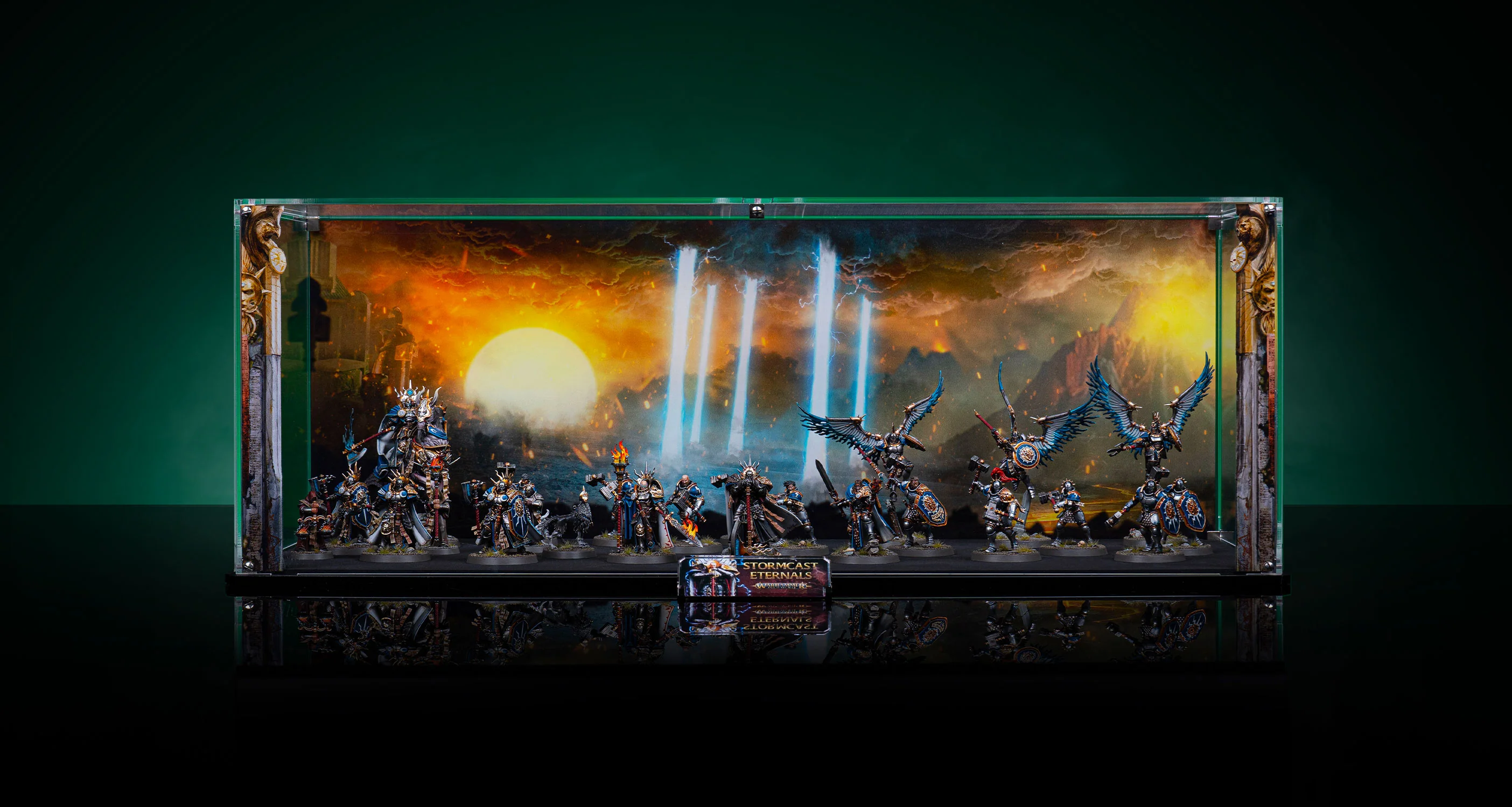 Limited Edition Display Case for Warhammer® Age of Sigmar: Skaventide - Stormcast Eternals Army - Image 23