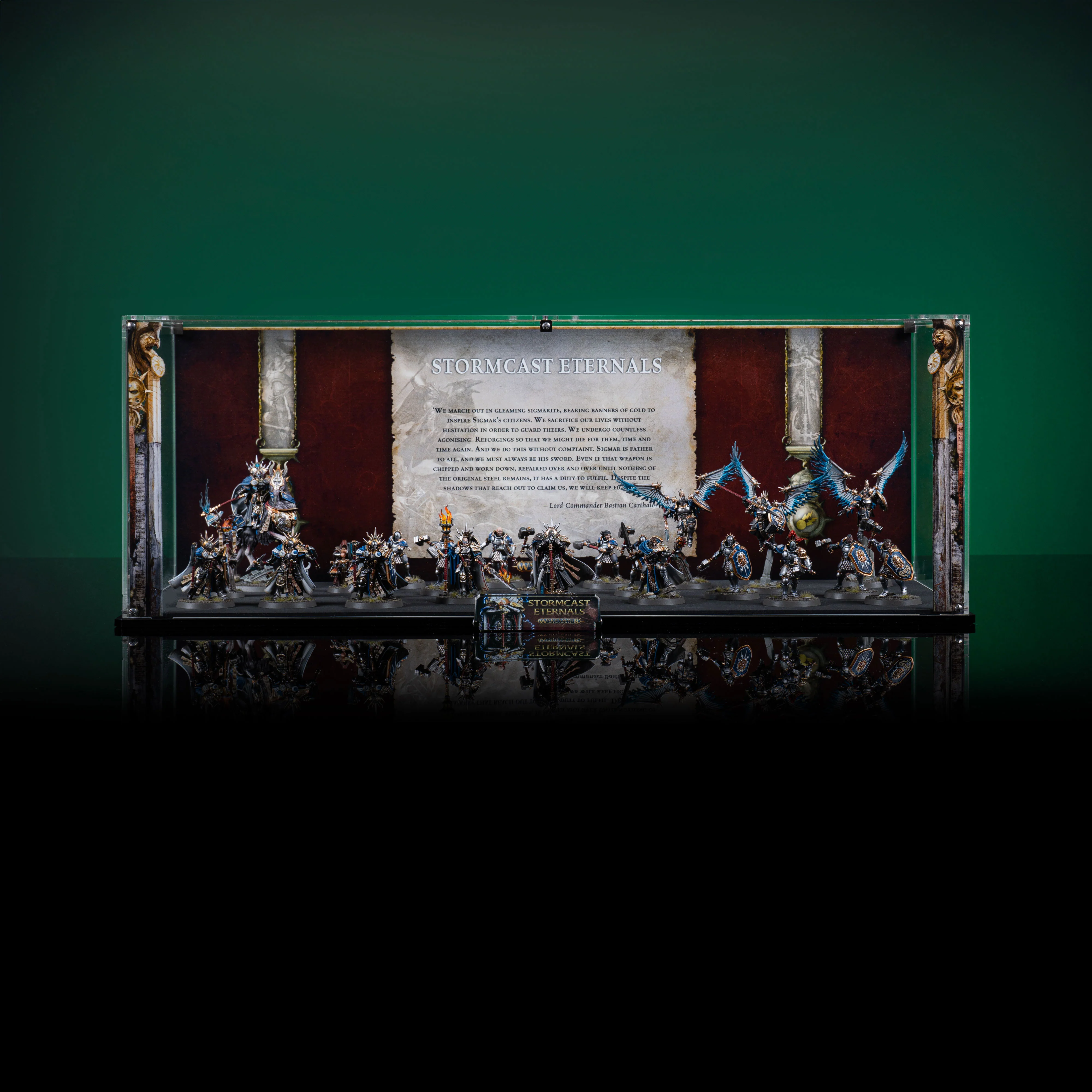 Limited Edition Display Case for Warhammer® Age of Sigmar: Skaventide - Stormcast Eternals Army - Image 7