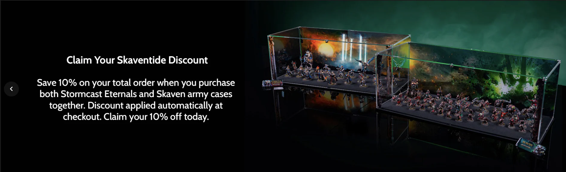 Limited Edition Display Case for Warhammer® Age of Sigmar: Skaventide - Skaven Army - Image 18