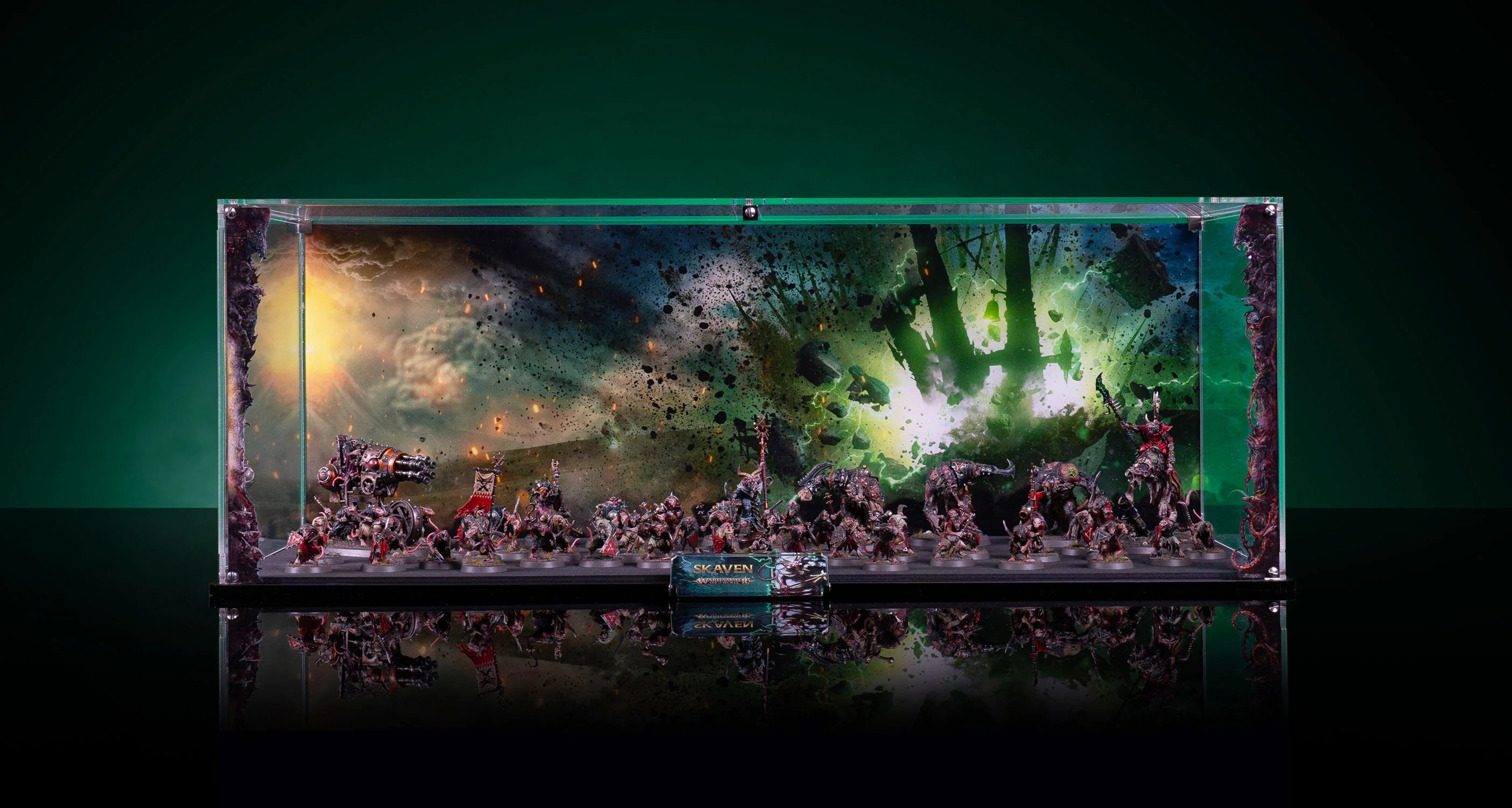Limited Edition Display Case for Warhammer® Age of Sigmar: Skaventide - Skaven Army - Image 19