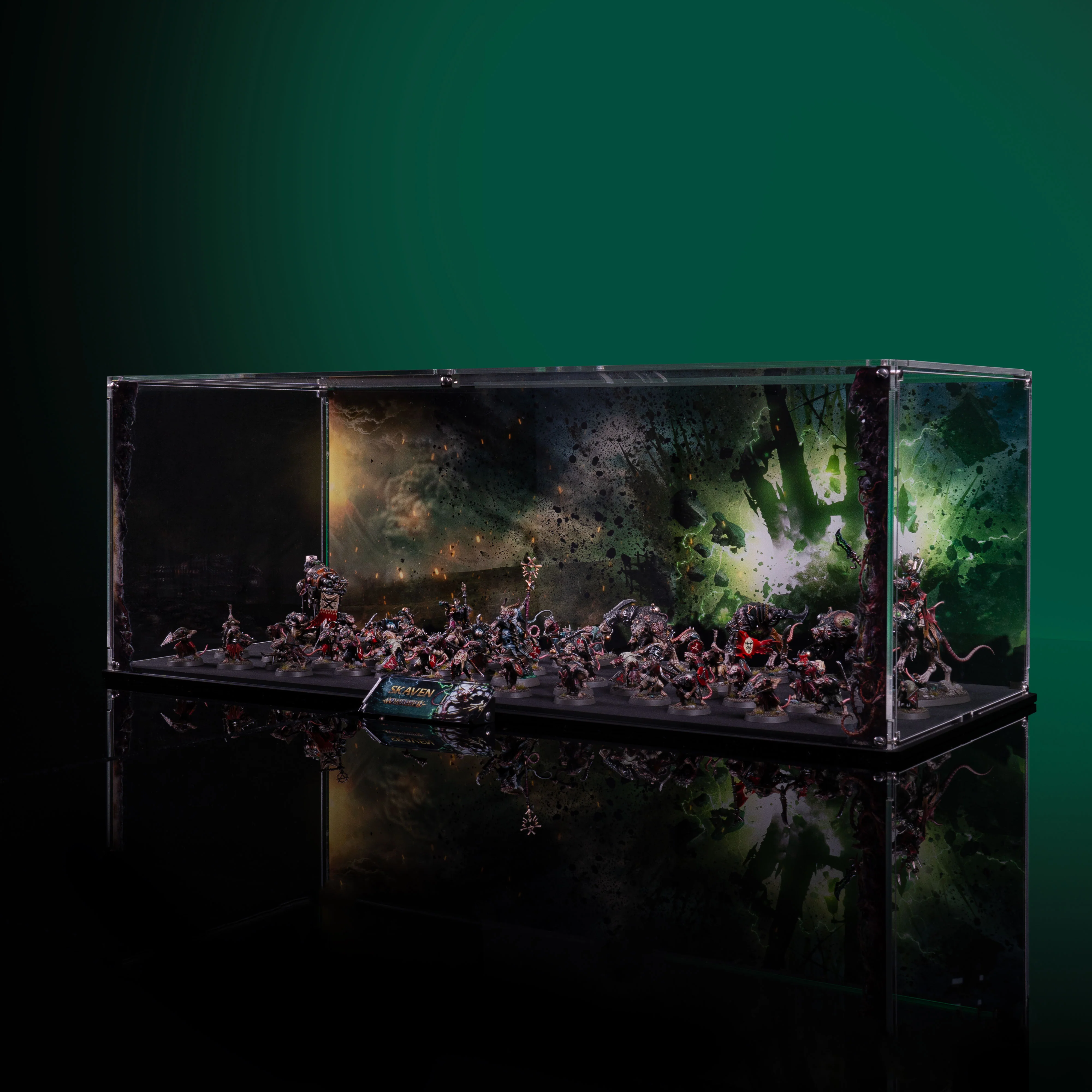 Limited Edition Display Case for Warhammer® Age of Sigmar: Skaventide - Skaven Army - Image 4