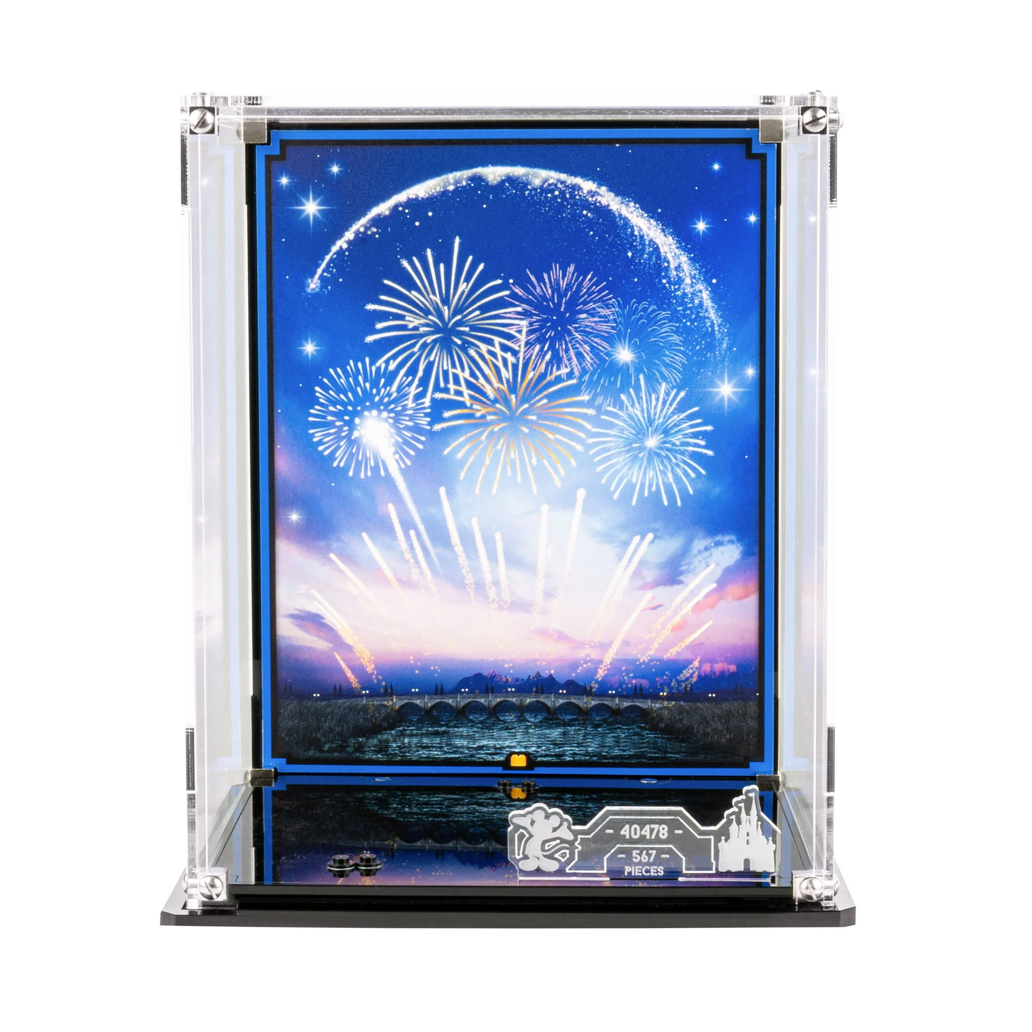 Display Case for LEGO® Mini Disney Castle (40478) - Image 4