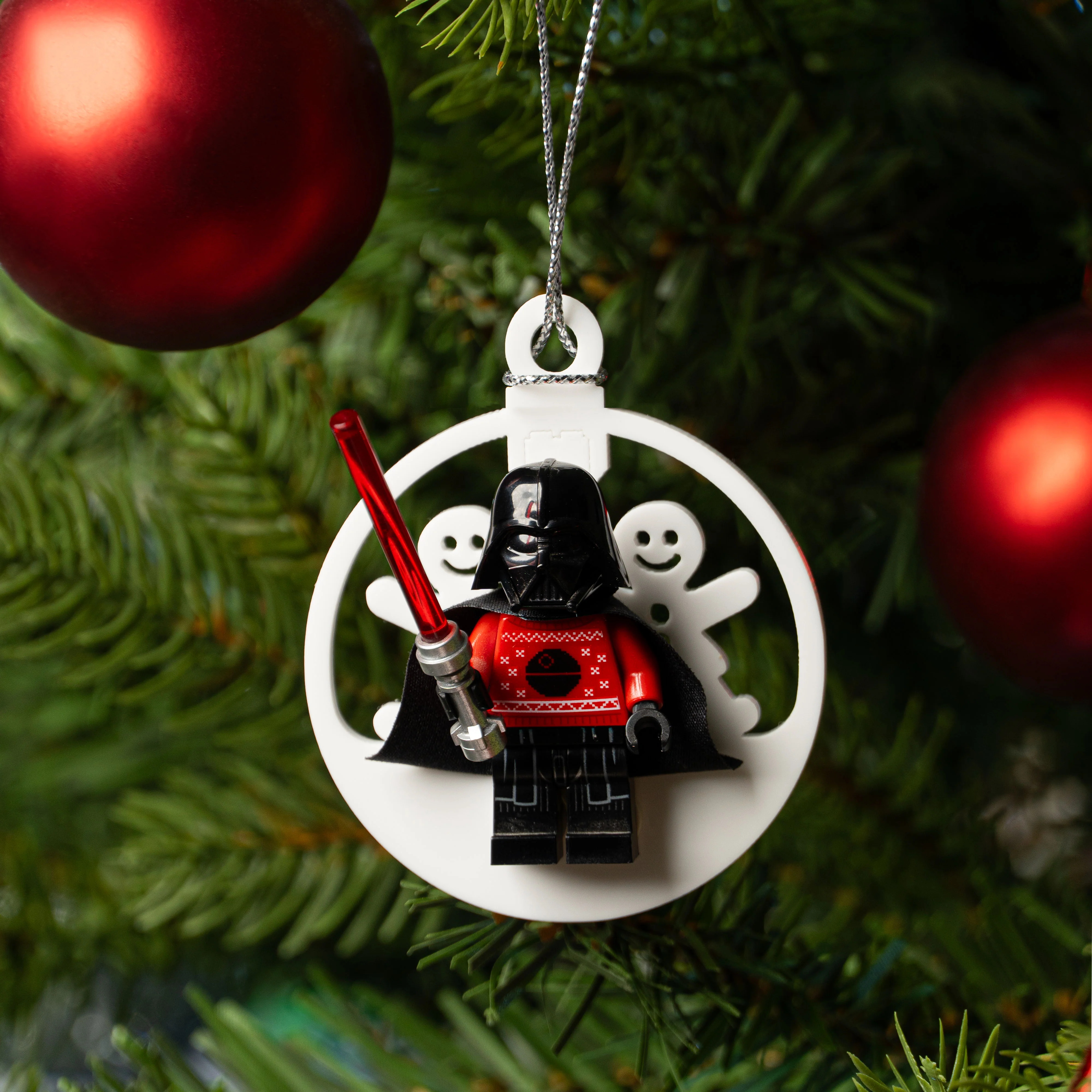 Minifigure Christmas Decorations - 5 Pack - Image 2